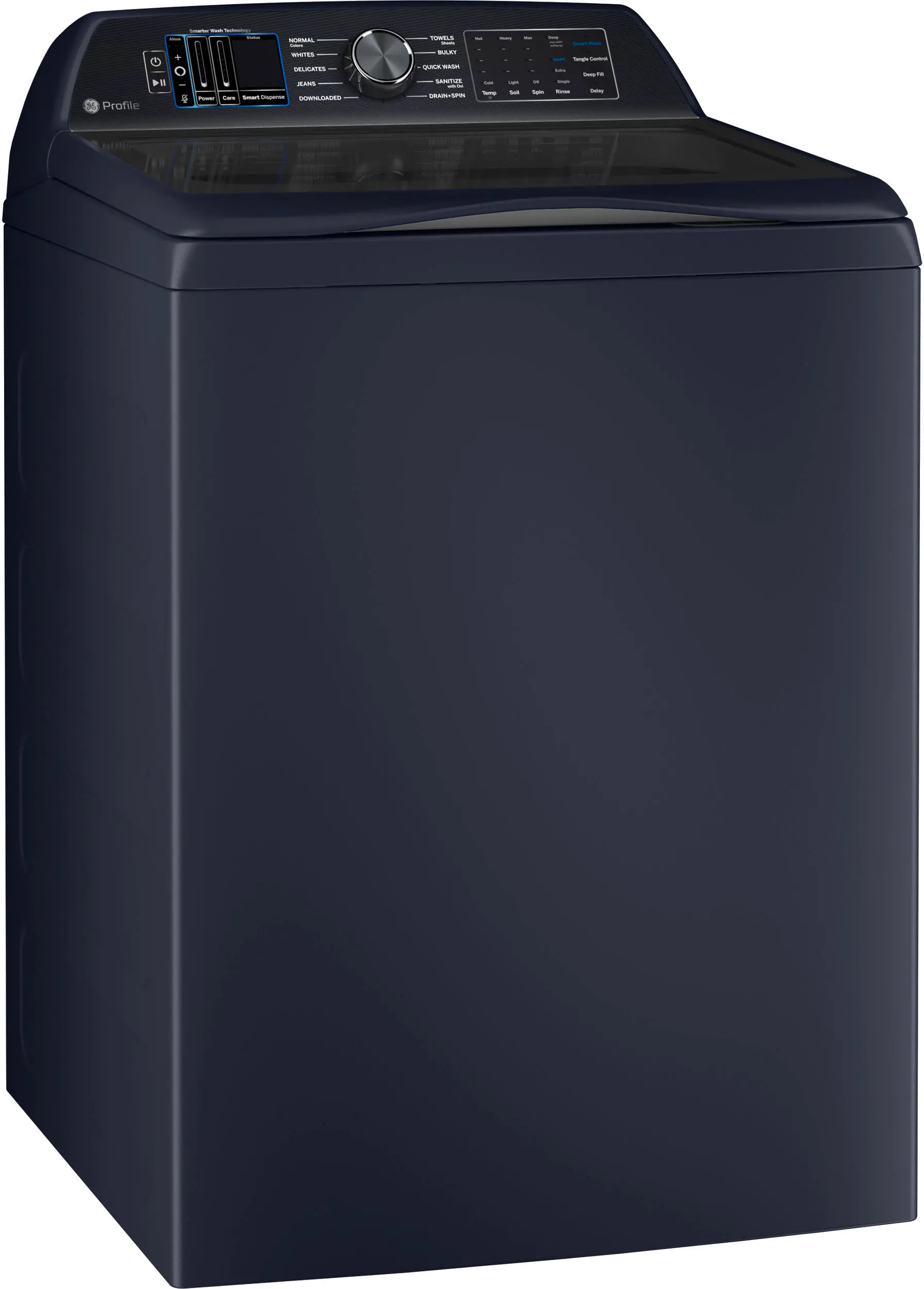PTW900BPTRS GE Profile 5.4 cu ft Top Load Washer - Sapphire Blue PT900BPT-4
