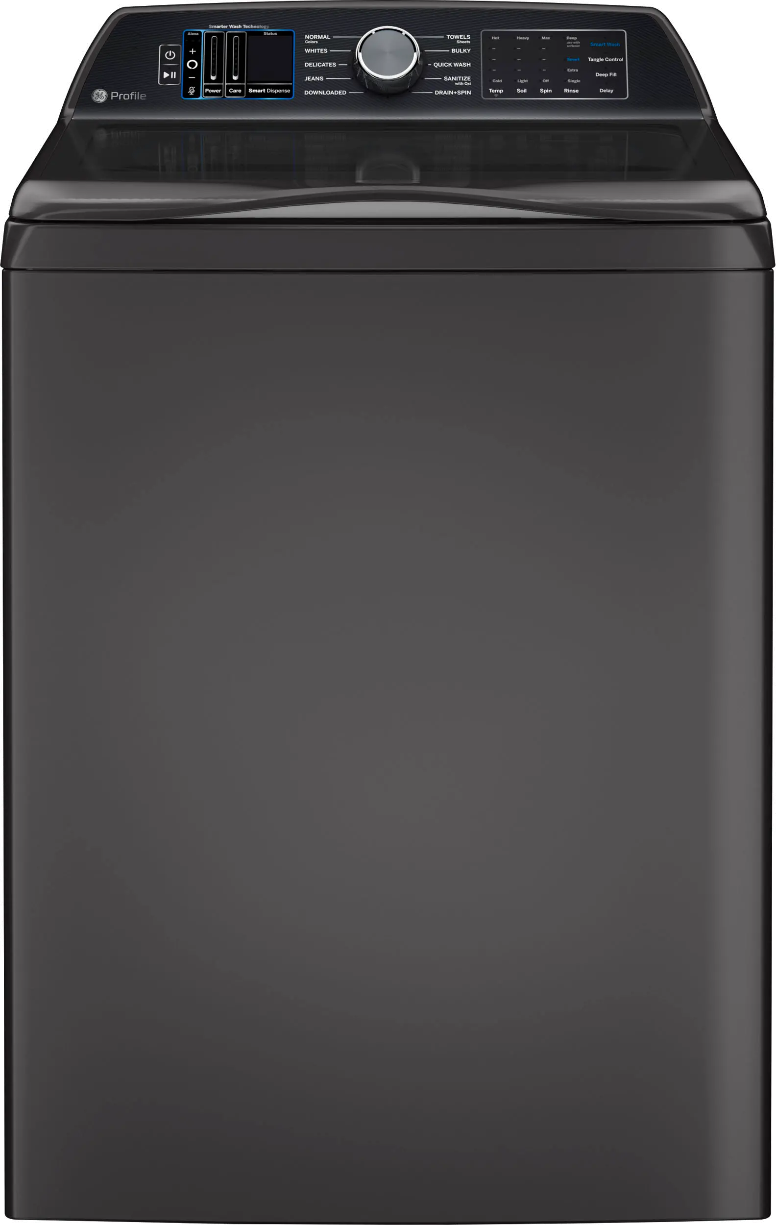 PTW905BPTDG GE Profile 5.3 cu ft Top Load Washer - Diamond Gray PT905BPT-1