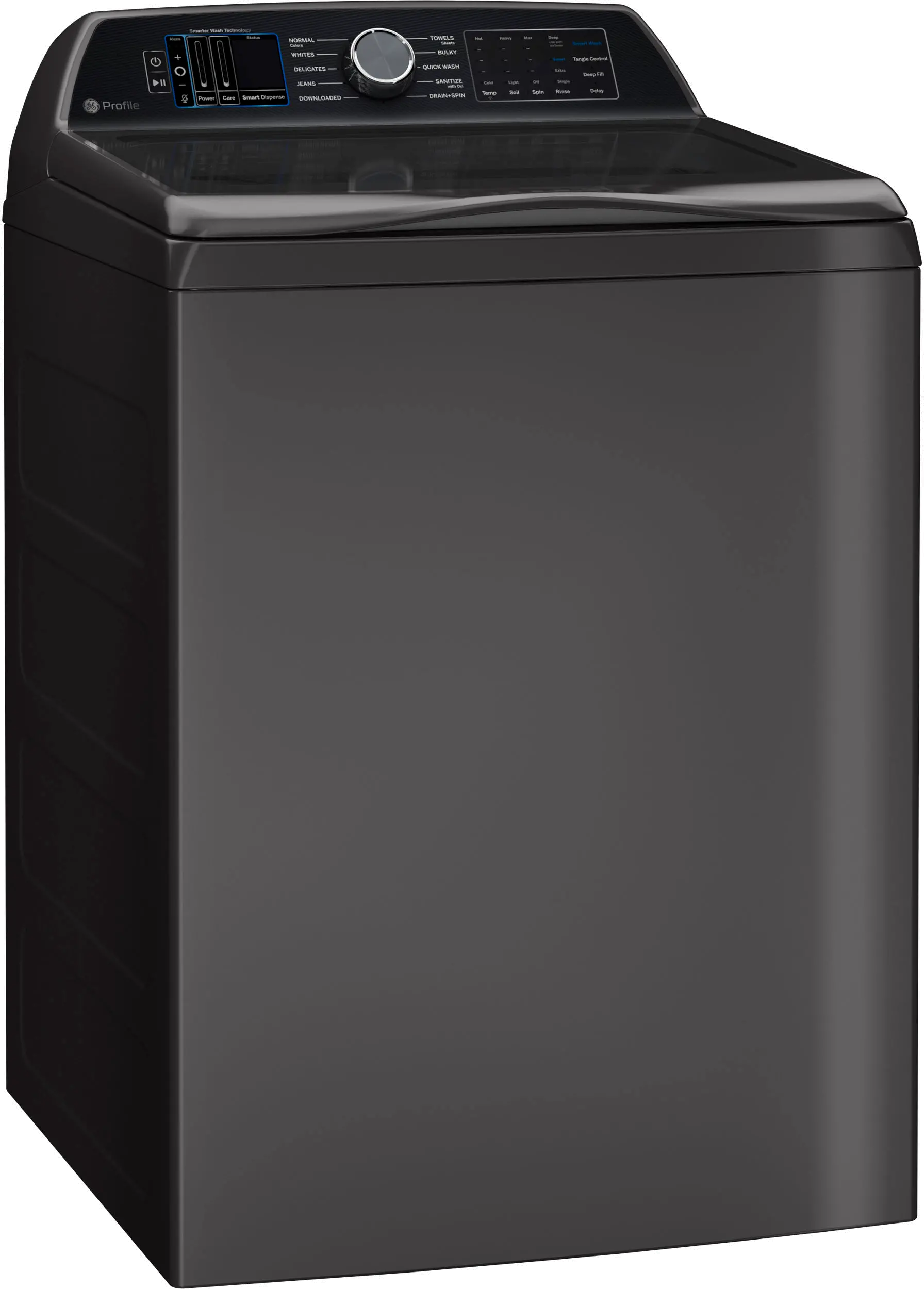 PTW905BPTDG GE Profile 5.3 cu ft Top Load Washer - Diamond Gray PT905BPT-3