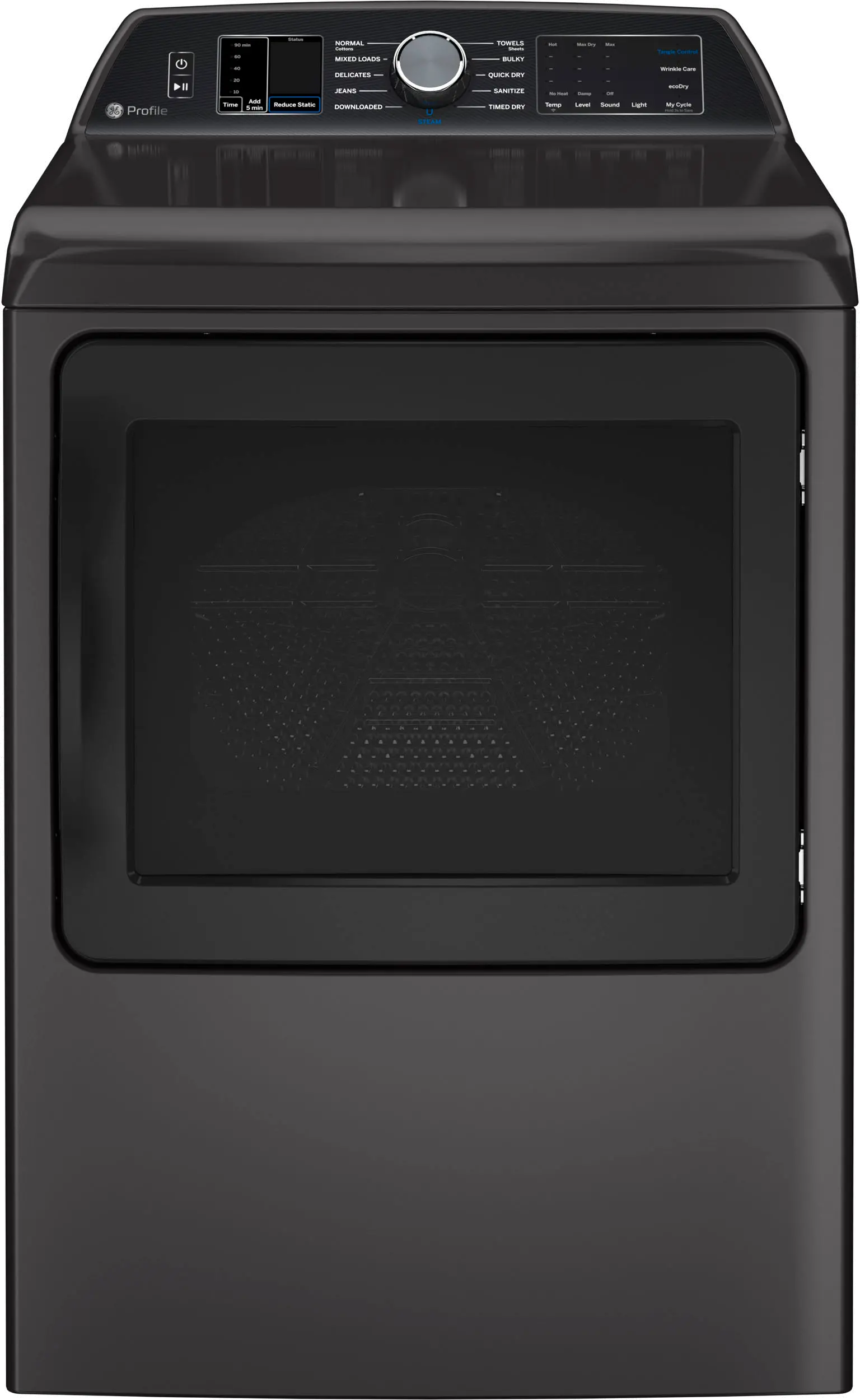 PTD70EBPTDG GE Profile 7.4 cu ft Electric Dryer - Diamond Gray PT70BPT-1
