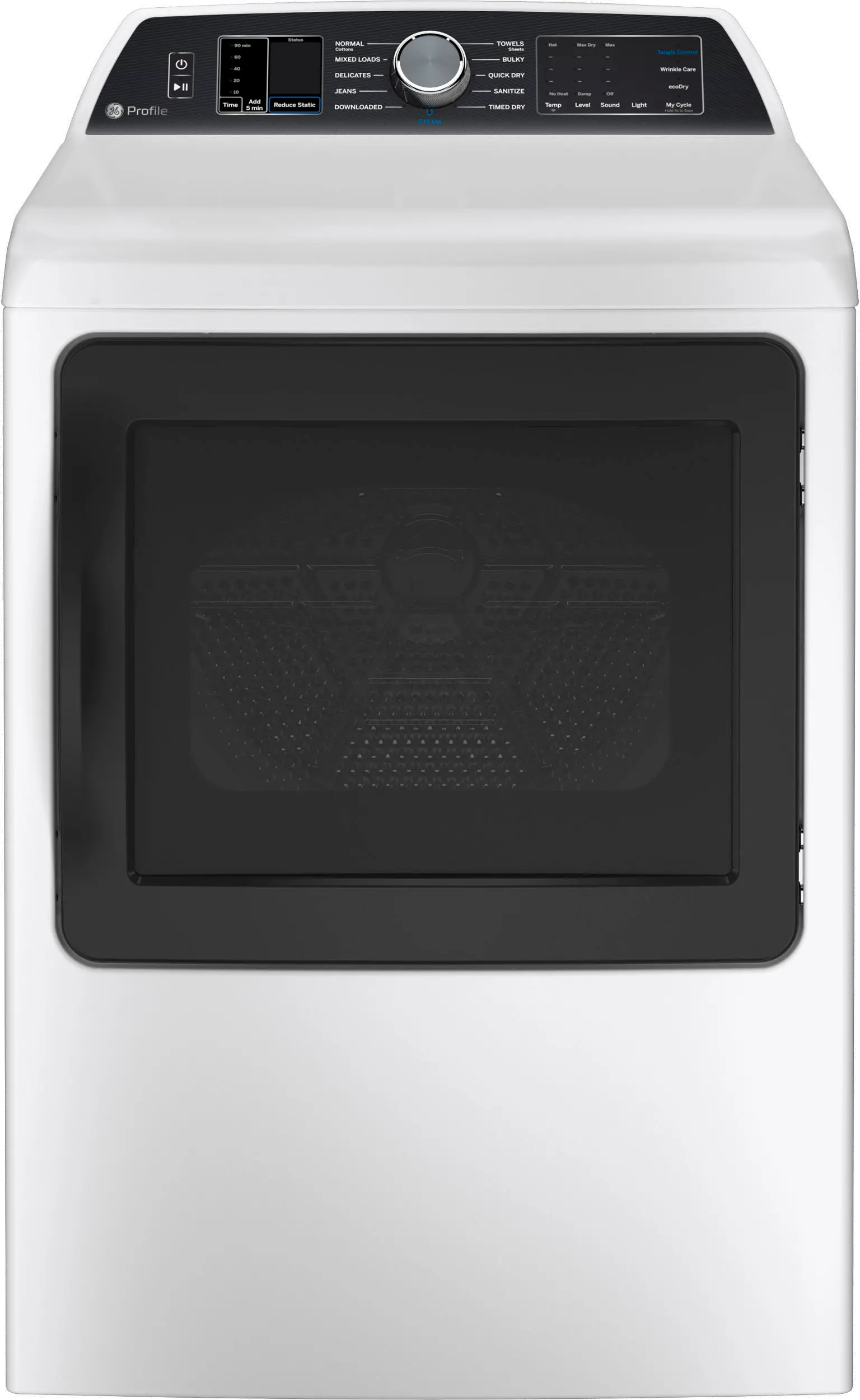 PTD70EBSTWS GE Profile 7.4 cu ft Electric Dryer - White-1