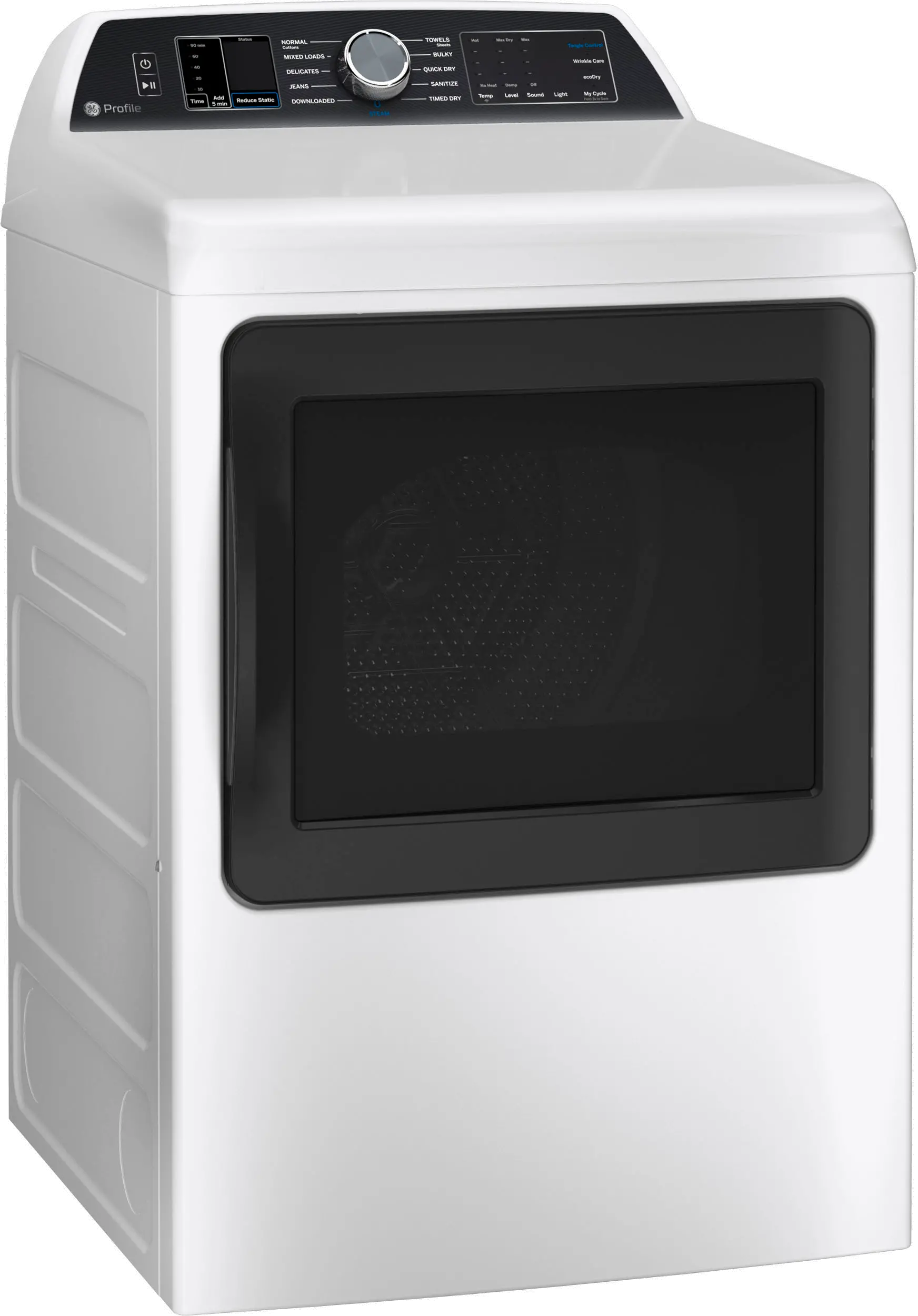 PTD70EBSTWS GE Profile 7.4 cu ft Electric Dryer - White-4