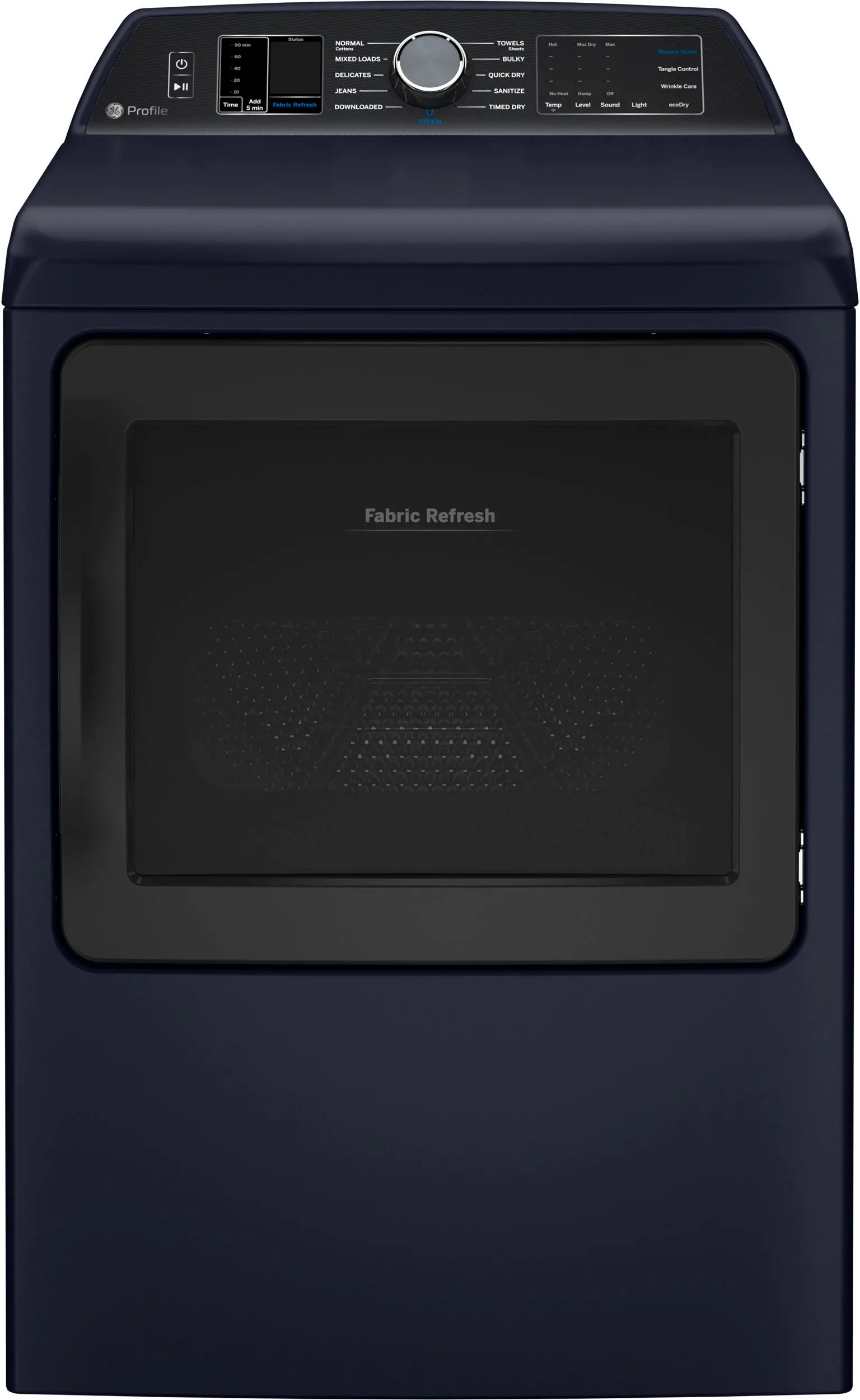 PTD90EBPTRS GE Profile 7.4 cu ft Electric Dryer - Sapphire Blue PT90BPT-1