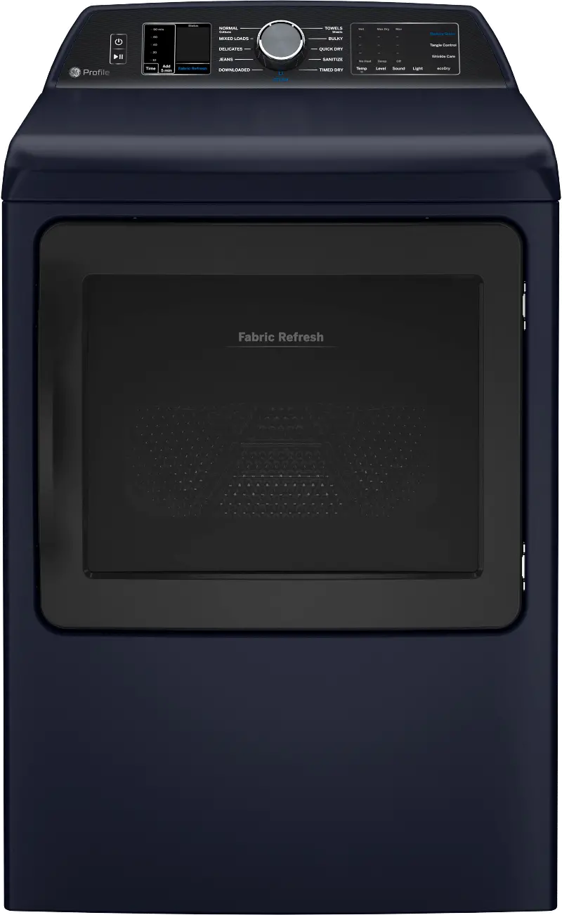 GE Profile 7.4 cu ft Electric Dryer - Sapphire Blue PT90BPT