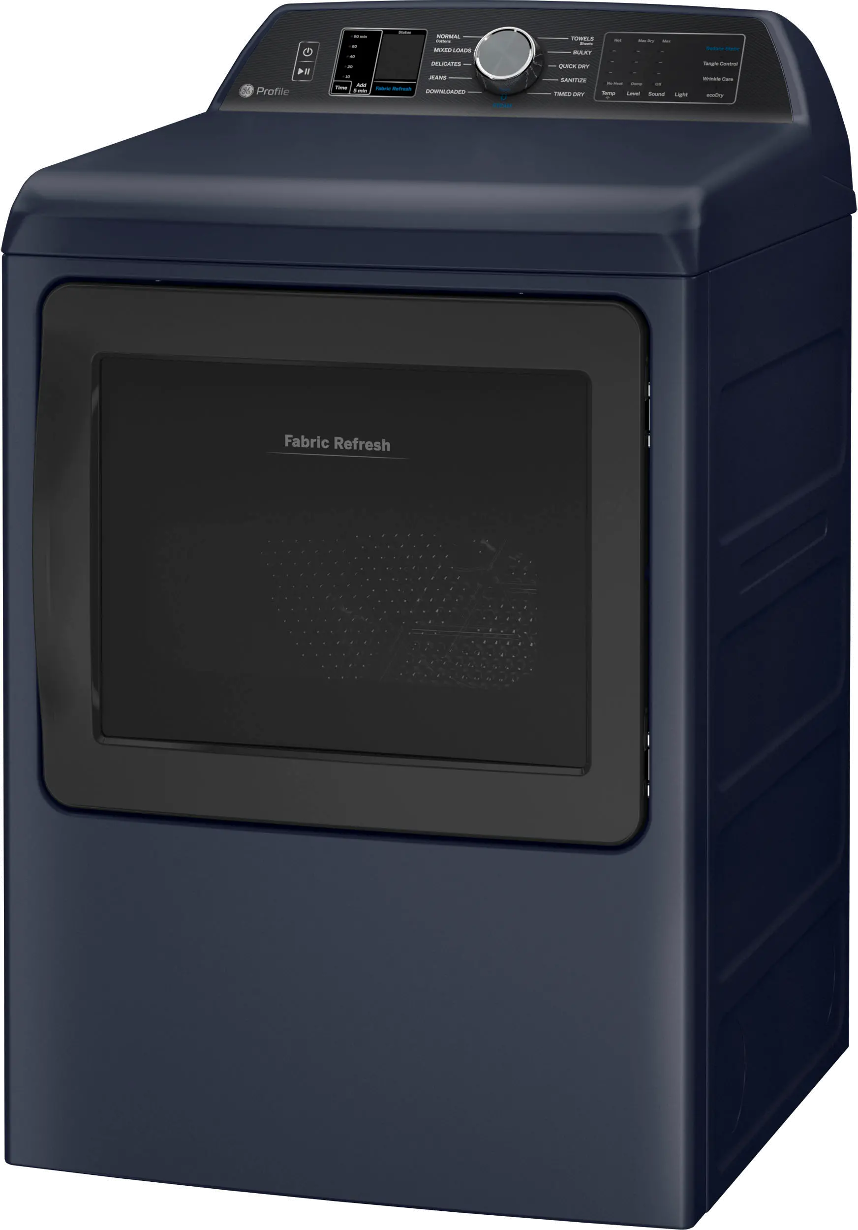 PTD90EBPTRS GE Profile 7.4 cu ft Electric Dryer - Sapphire Blue PT90BPT-4