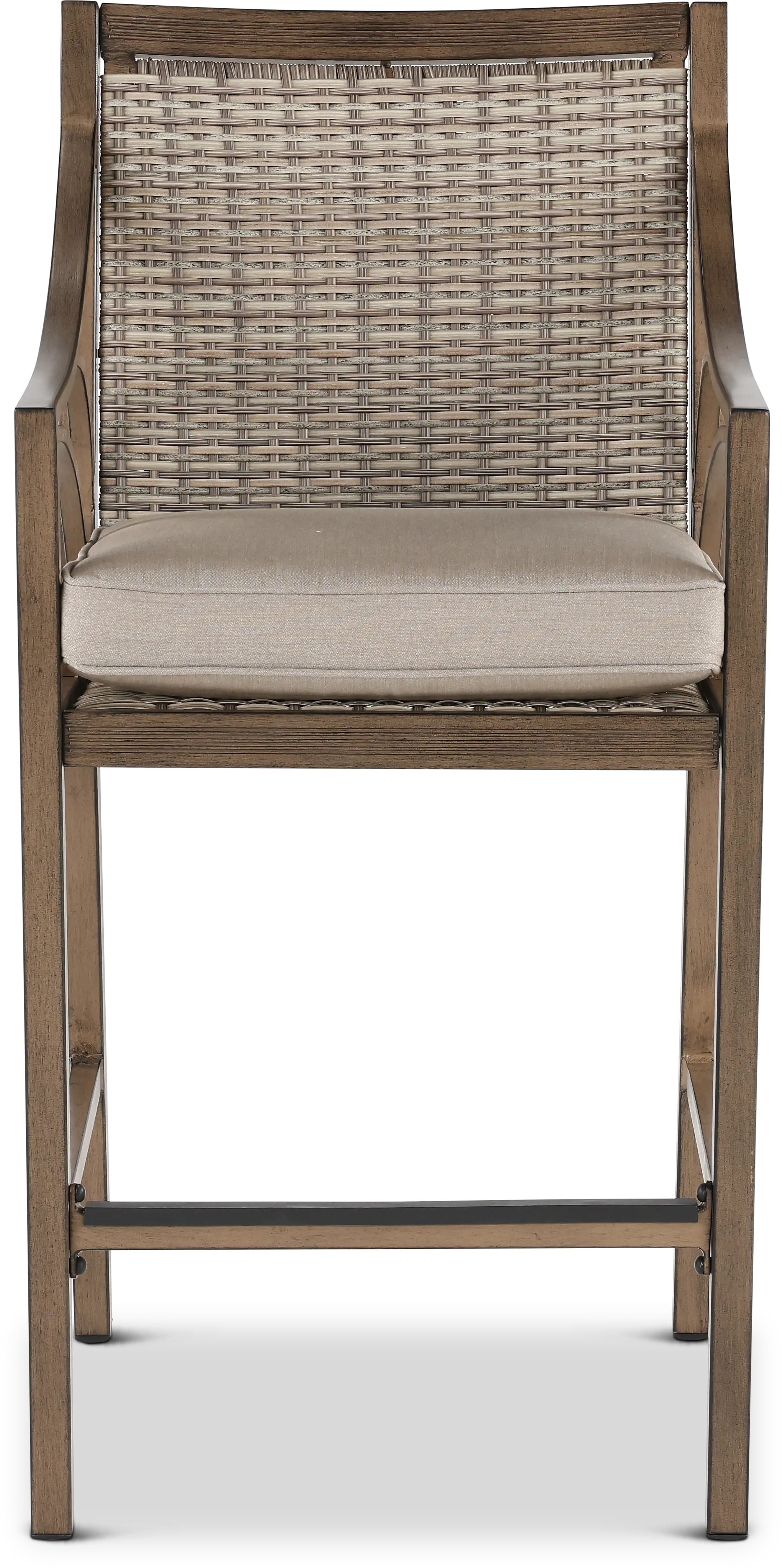 FE09009P03/BRST Potomac Brown Patio Bar Stool-4