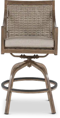AFE09011P04/SWVLSTLL Potomac Brown Patio Swivel Chair