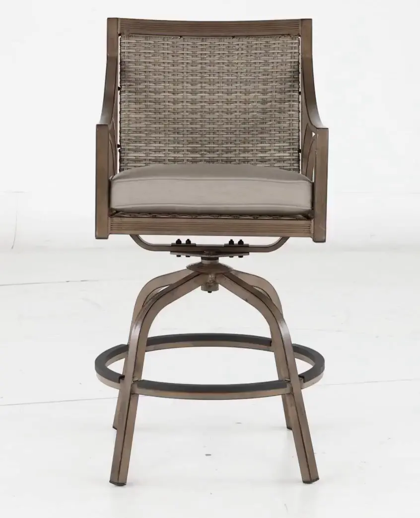 AFE09011P04/SWVLSTLL Potomac Brown Patio Swivel Chair-5
