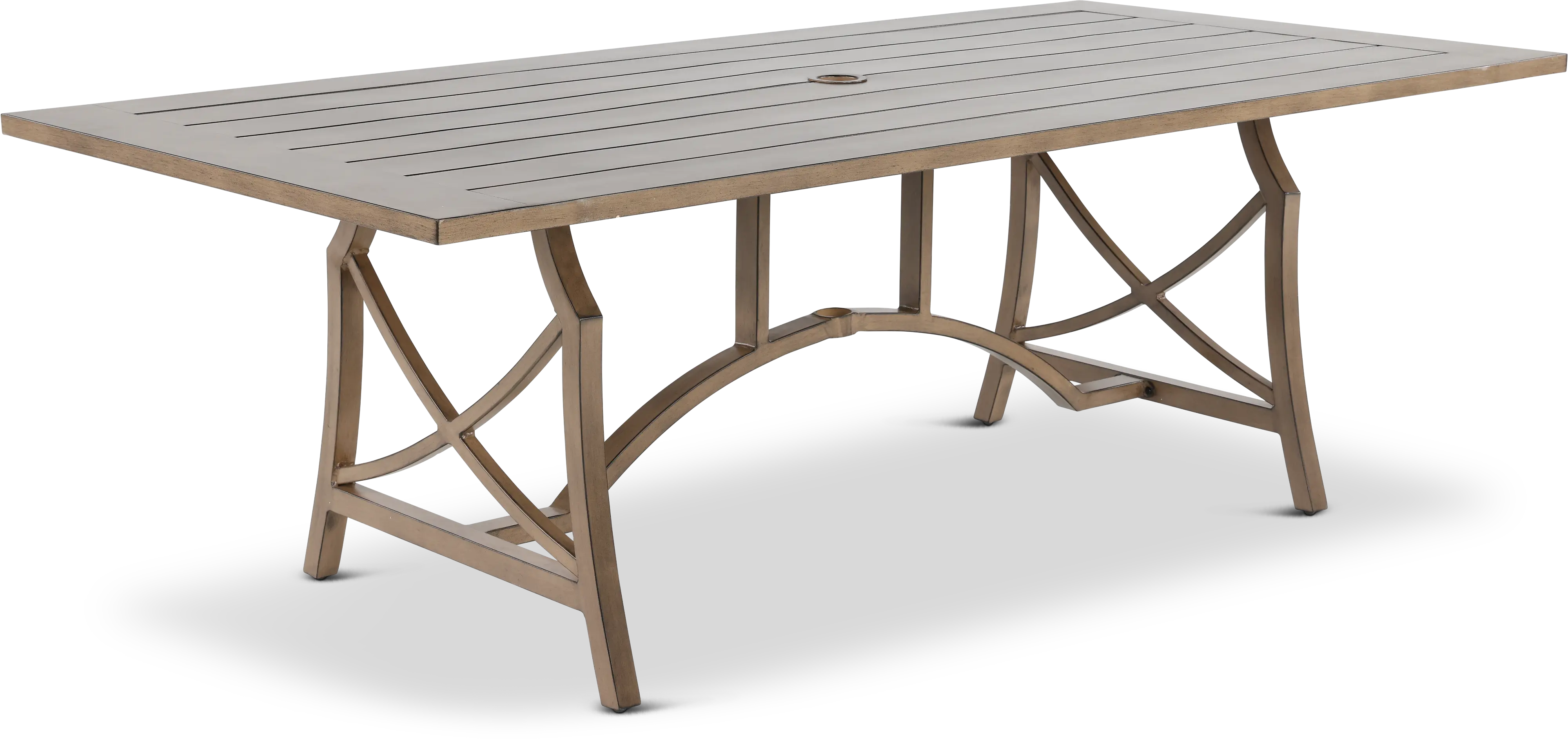 ALV34012P04/42X84TBL Potomac Brown Patio Dining Table-4