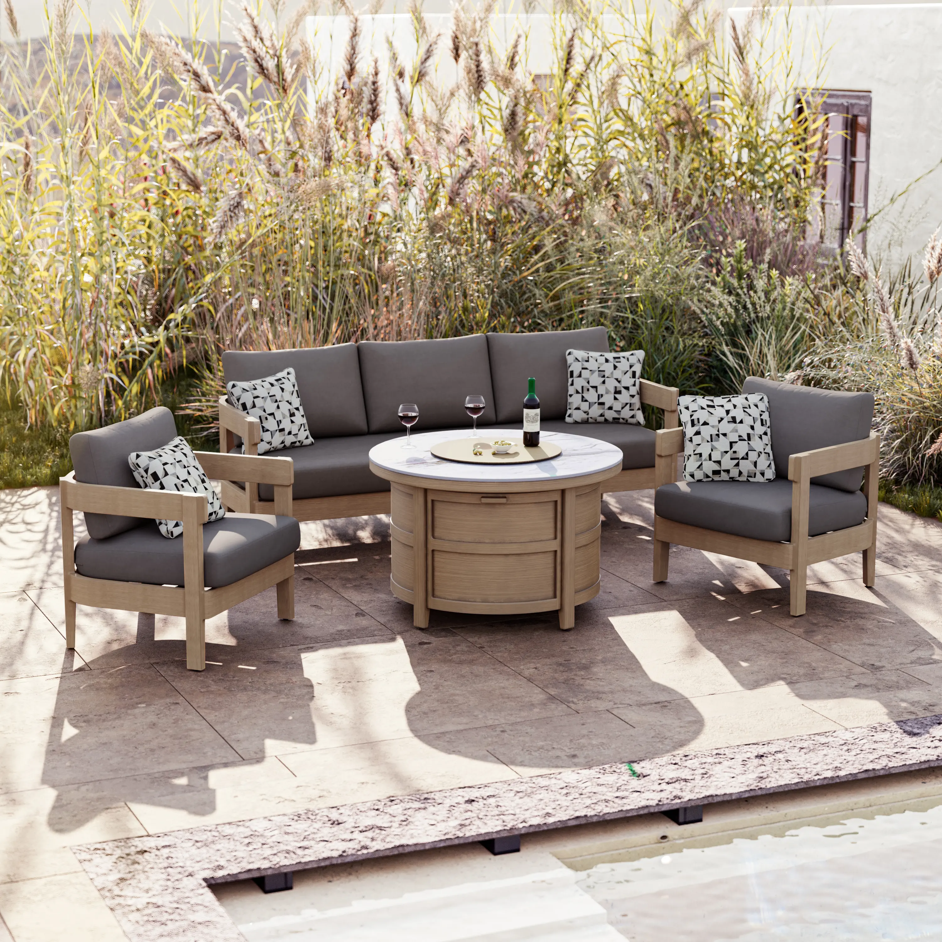 ACY00706P01/PATSOFA Sonata Natural and Gray Patio Sofa-10