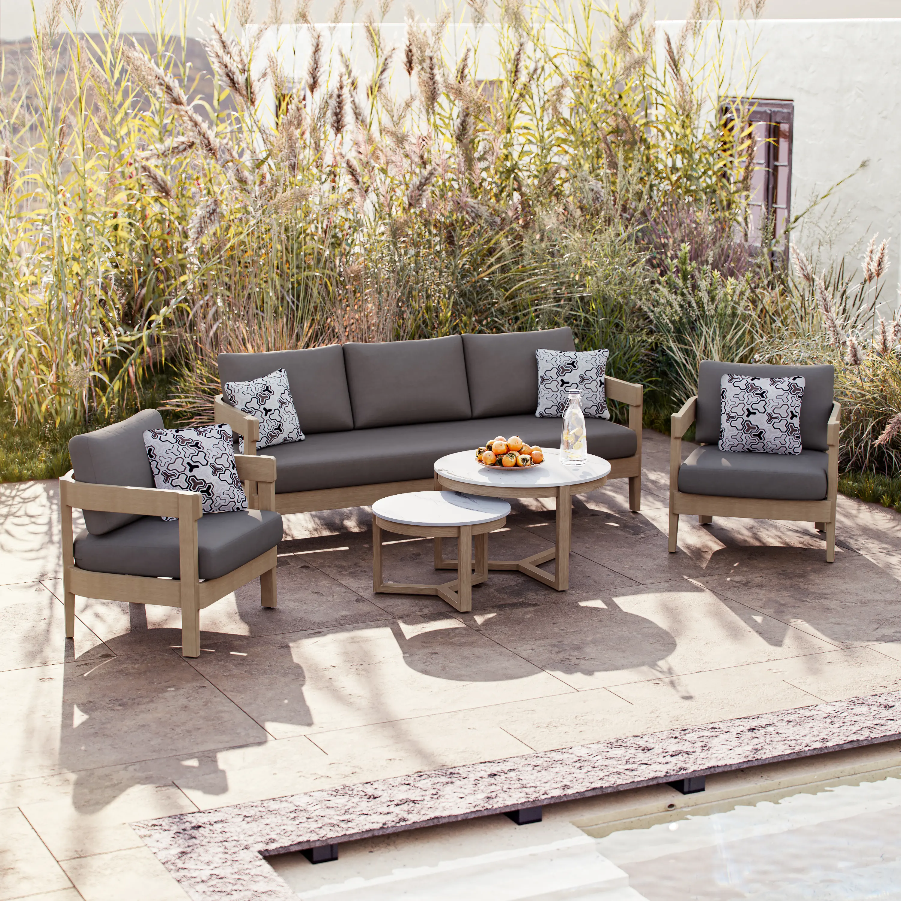 ACY00706P01/PATSOFA Sonata Natural and Gray Patio Sofa-4