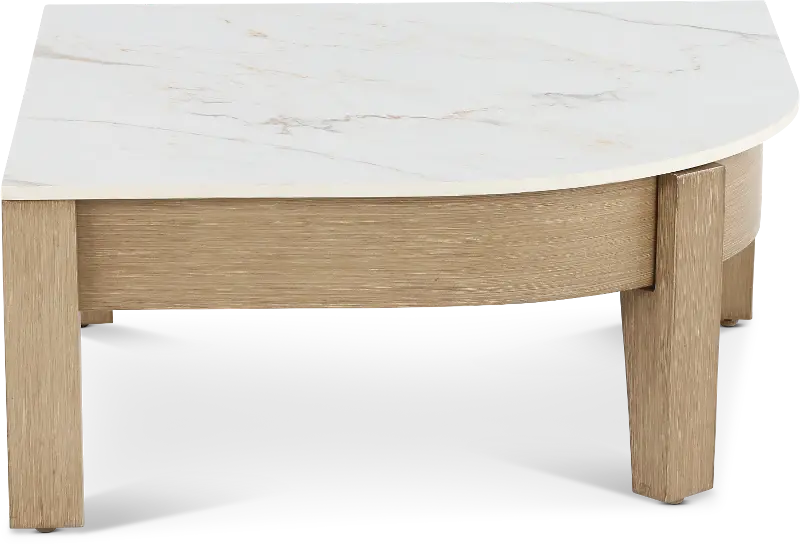 Sonata Natural Patio Corner Table