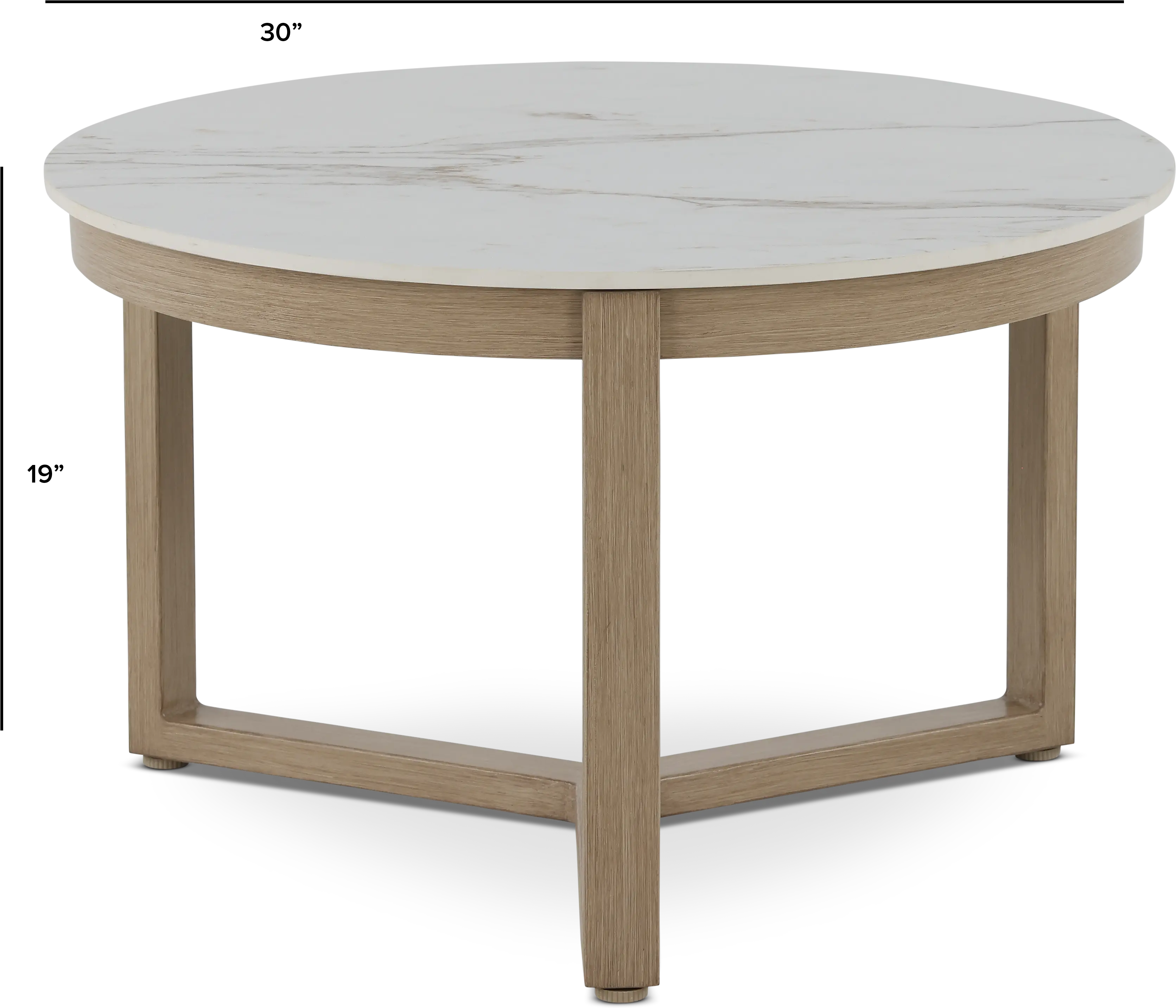 APY05517P01/NSTTBL Sonata Natural Patio Nesting Table - Large-4