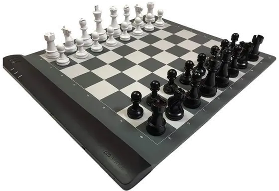 Square Off - Pro Rollable Innovative AI Virtual Electric Chessboard Game-3