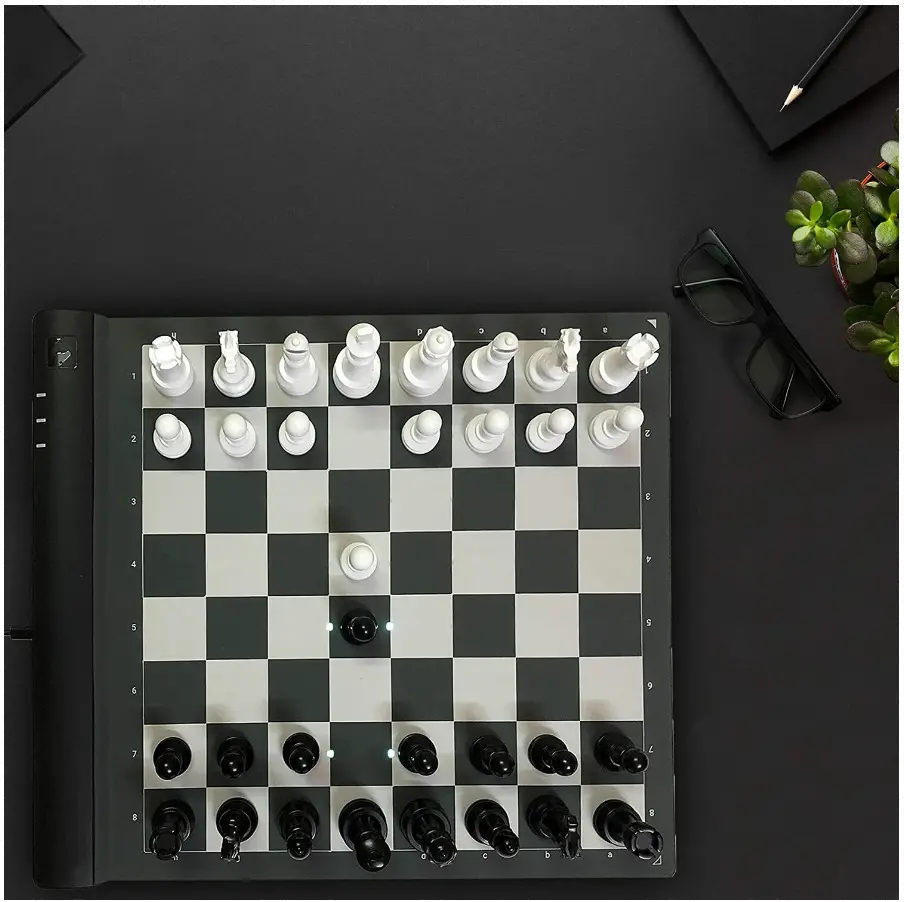 Square Off - Pro Rollable Innovative AI Virtual Electric Chessboard Game-2