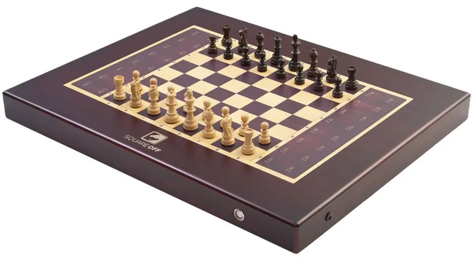 Square Off - Grand Kingdom Chess Set with Bluetooth and Moving Pieces.-3