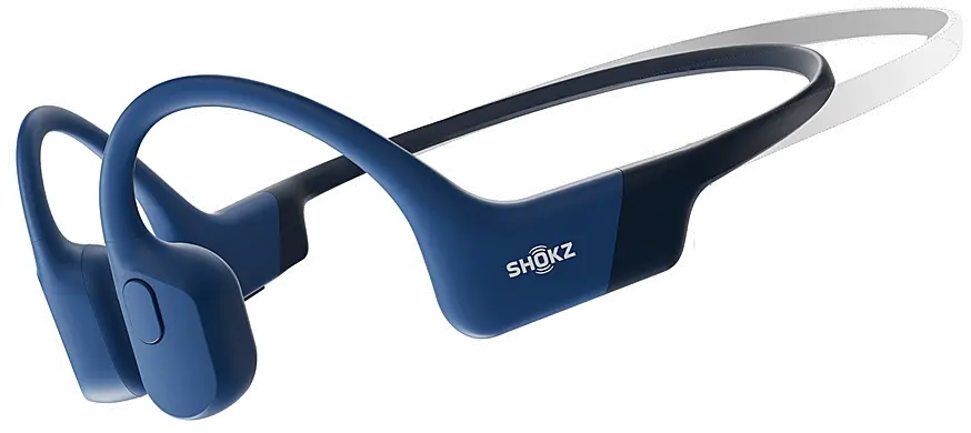 S803-MN-BL-US Shokz - OpenRun Mini Bone Conduction Open-Ear Endurance Headphones - Blue-1