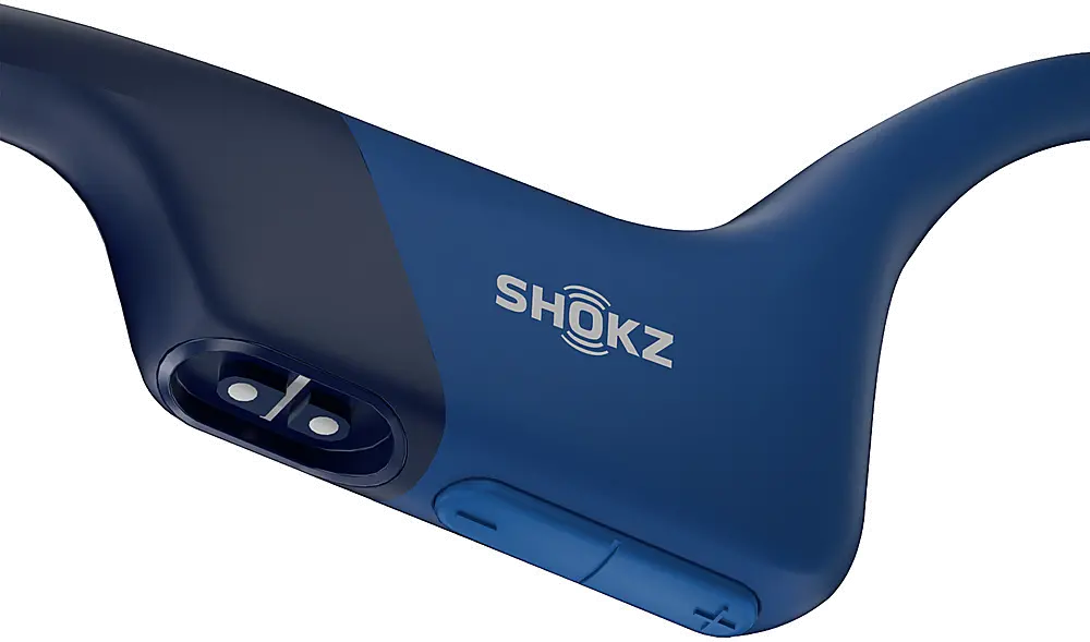 S803-MN-BL-US Shokz - OpenRun Mini Bone Conduction Open-Ear Endurance Headphones - Blue-2