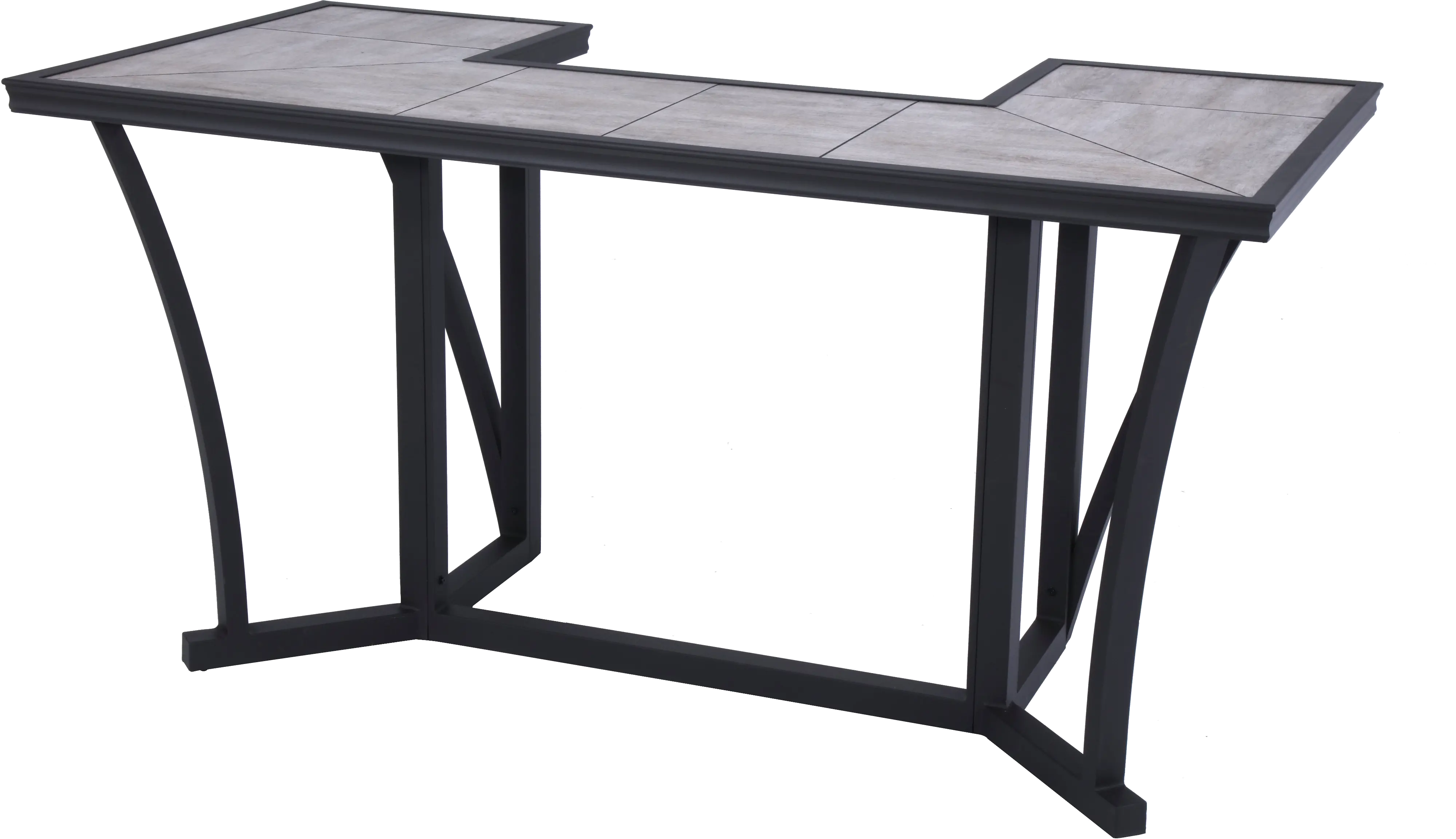 AML00617P06/BARTABL Havana Black Patio Bar Serving Table-1