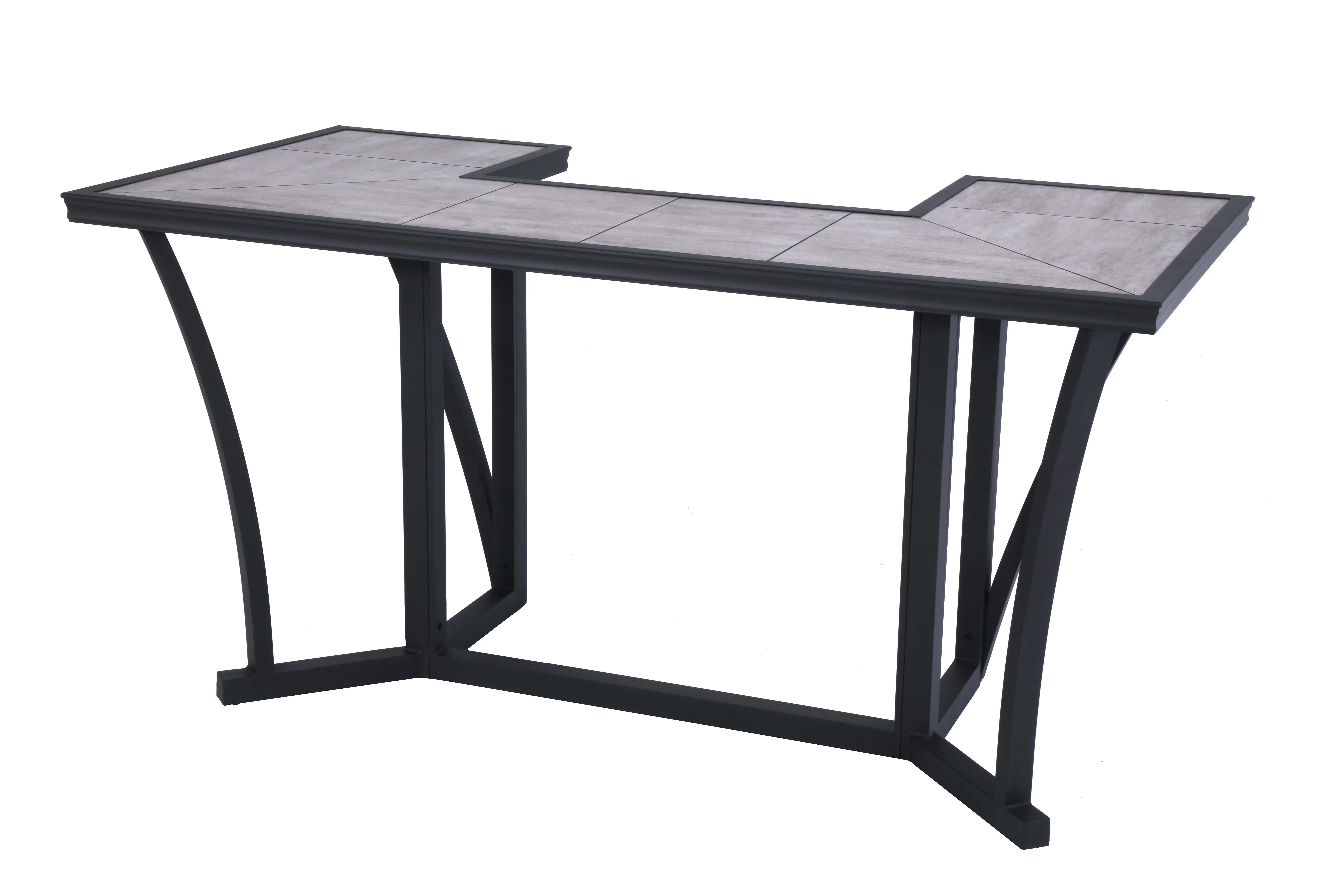 AML00617P06/BARTABL Havana Black Patio Bar Serving Table-1