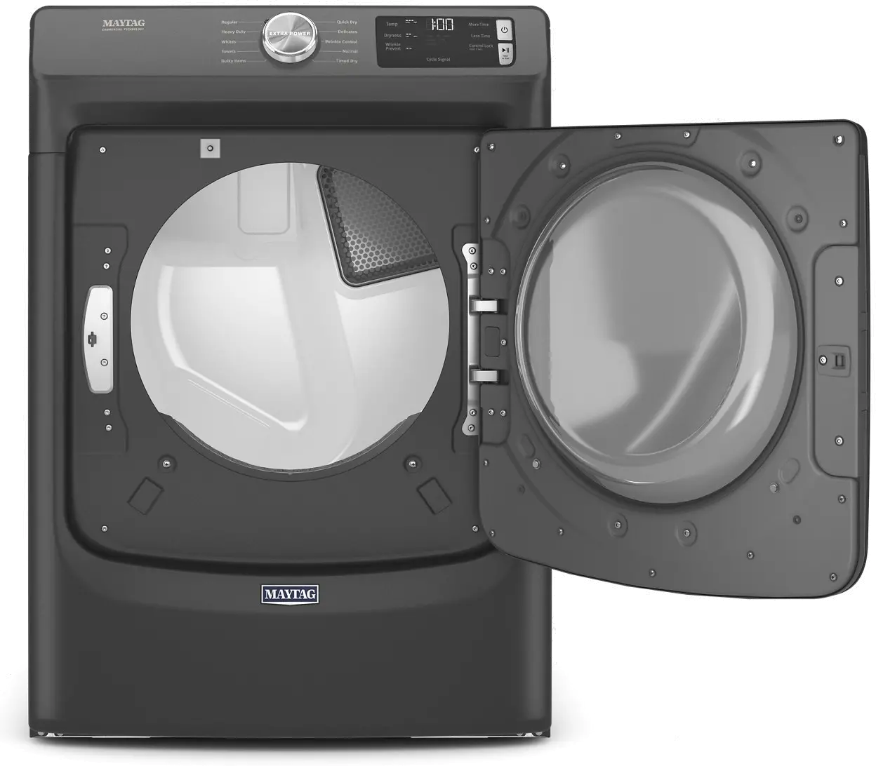 MED5630MBK Maytag 7.3 cu ft Electric Dryer - Black-2