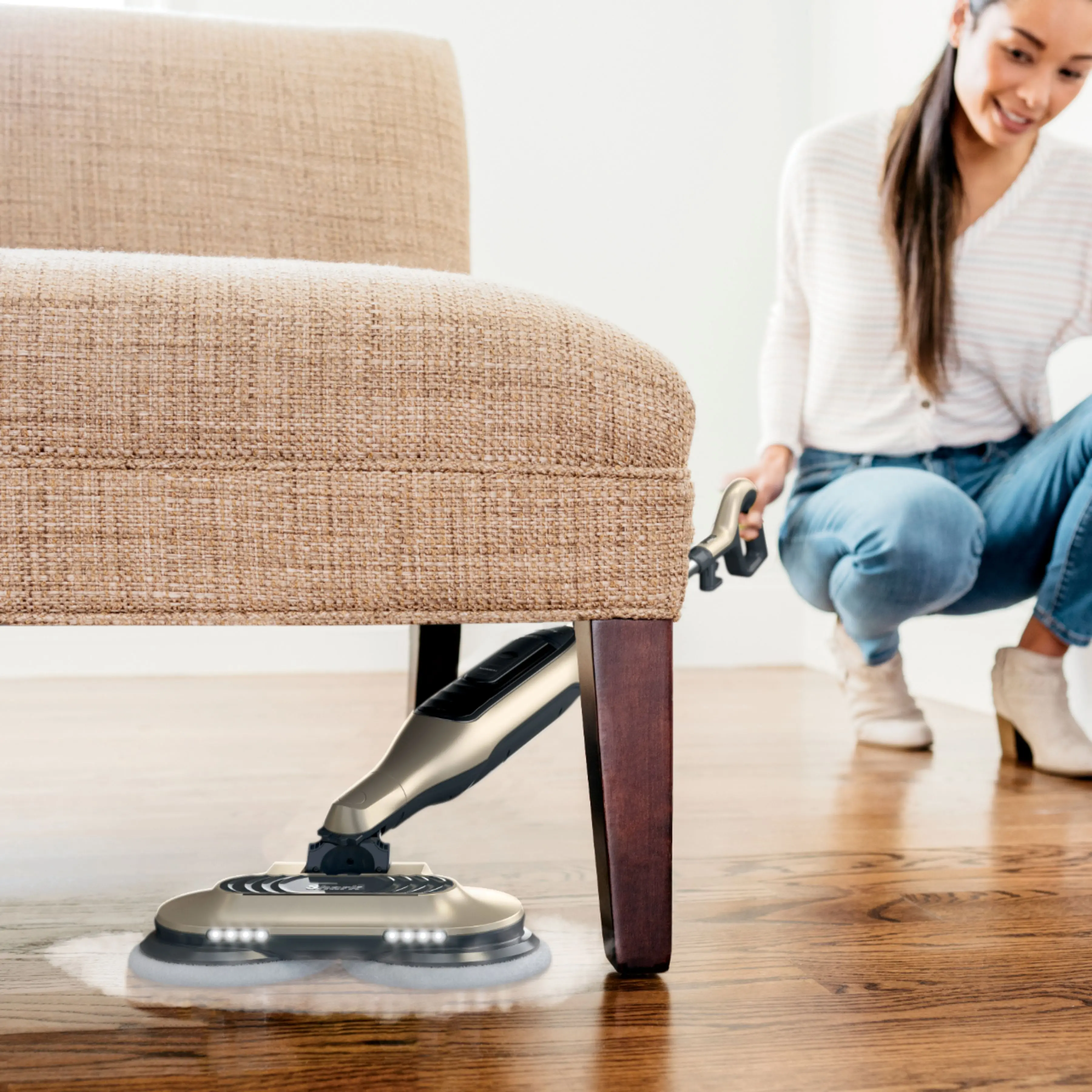 S7001/STM&SCRUB_MOP Shark Steam and Scrub All-In-One Steam Mop - Cashmere Gold-10