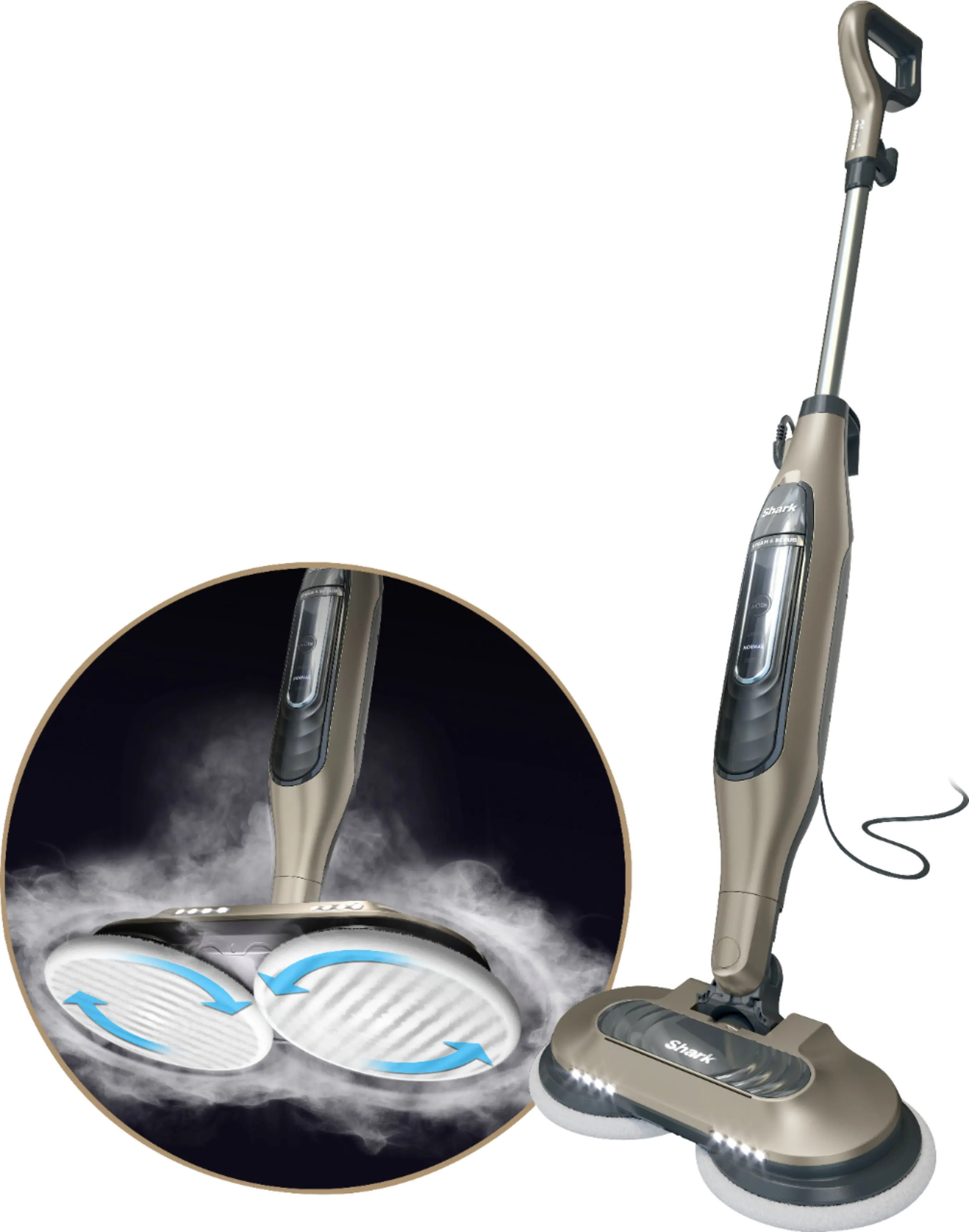 S7001/STM&SCRUB_MOP Shark Steam and Scrub All-In-One Steam Mop - Cashmere Gold-3