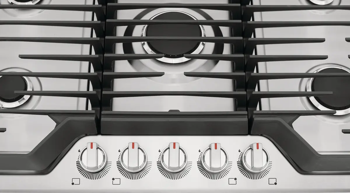 GCCG3648AS Frigidaire Gallery 36 Inch Gas Cooktop - Stainless Steel-3