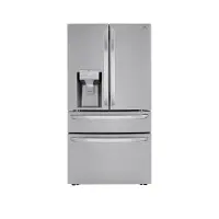 LRMXS3006S LG 29.5 Cu Ft French Door Refrigerator - PrintProof™ Stainless Steel