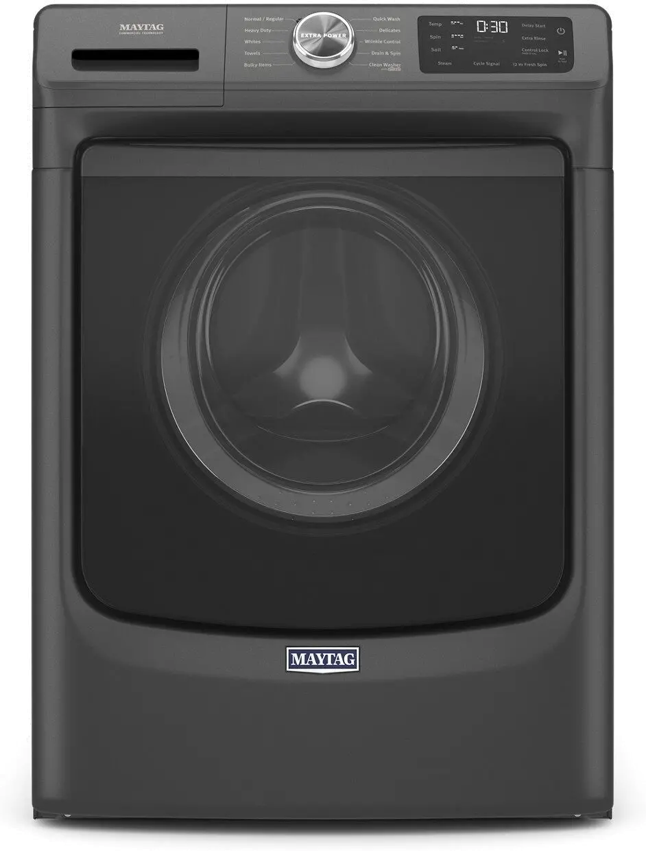 MHW5630MBK Maytag 4.5 cu ft Front Load Washer - Black MH5630-1