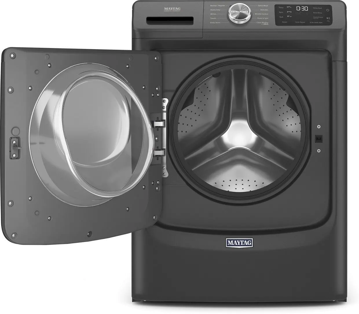 MHW5630MBK Maytag 4.5 cu ft Front Load Washer - Black MH5630-3
