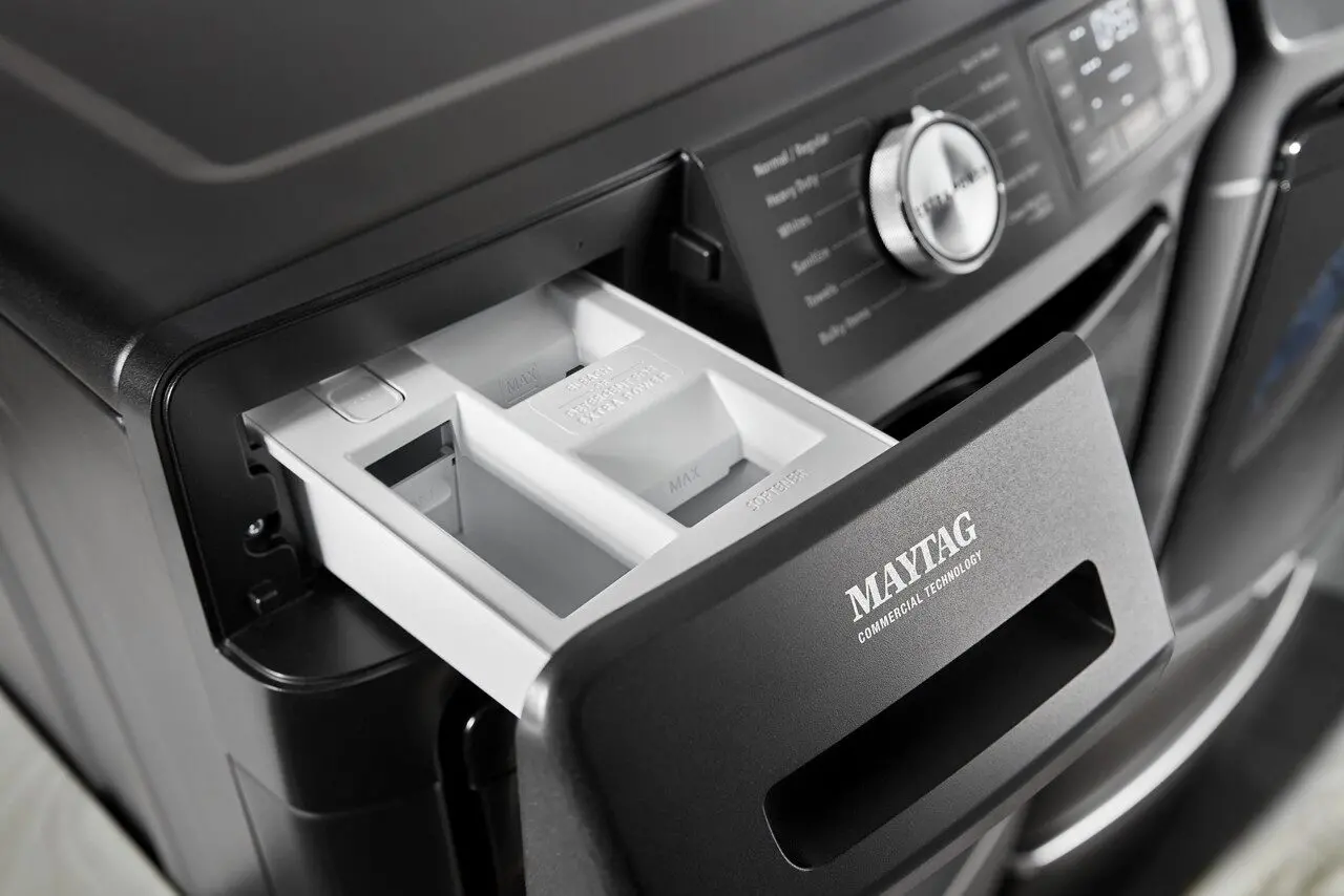 MHW5630MBK Maytag 4.5 cu ft Front Load Washer - Black MH5630-2