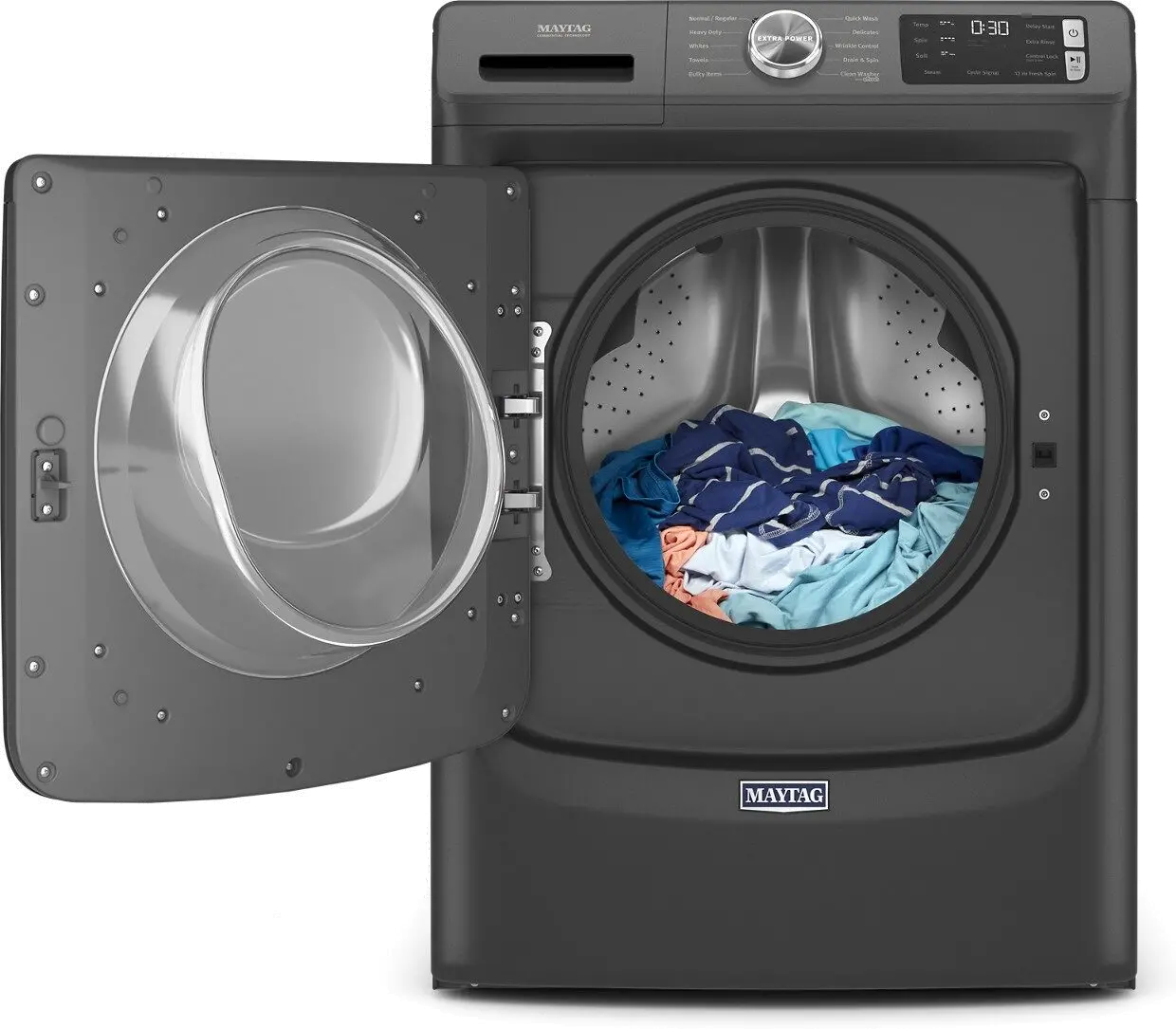 MHW5630MBK Maytag 4.5 cu ft Front Load Washer - Black MH5630-7
