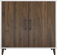 Modern White Accent Cabinet