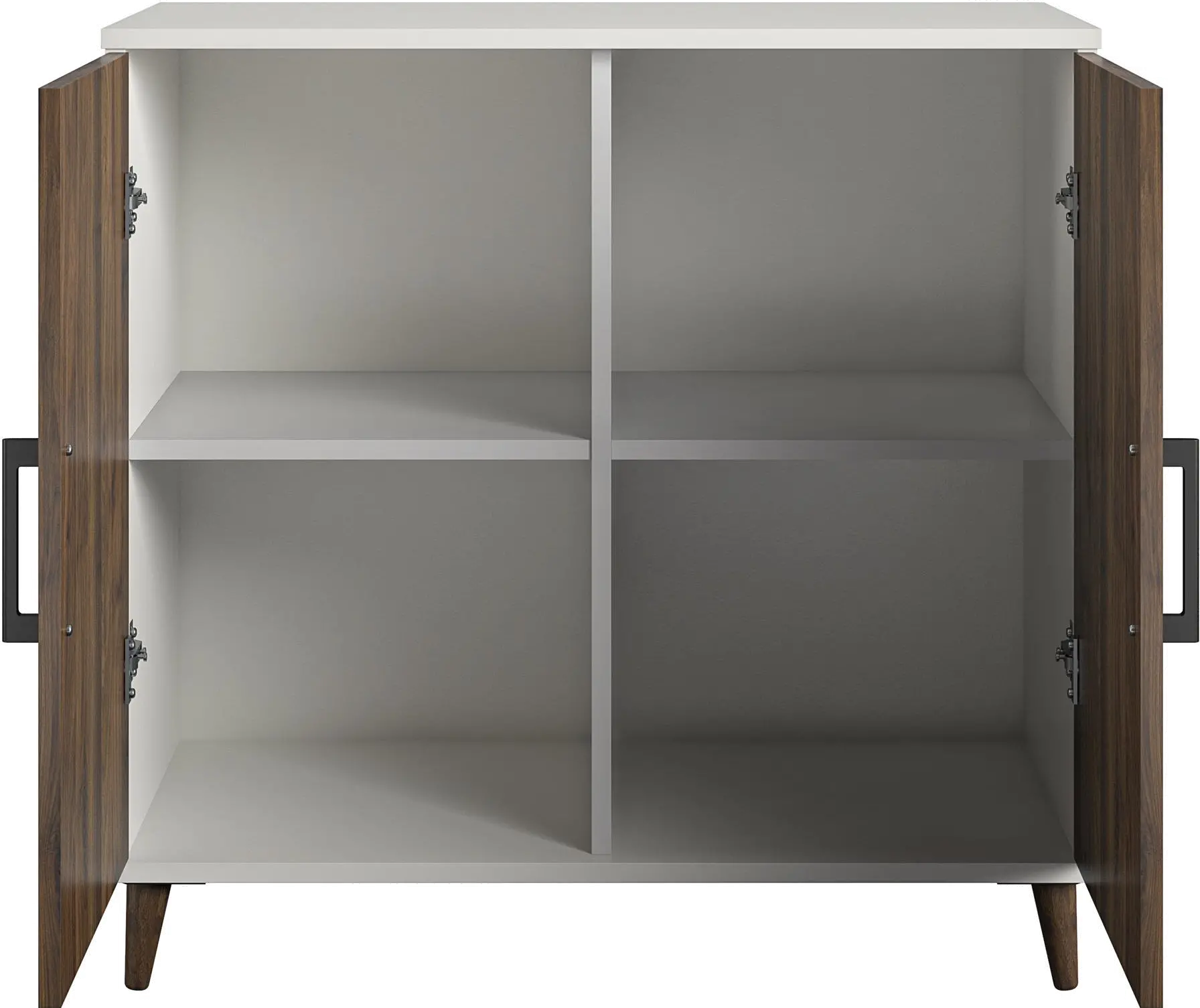 Modern White Accent Cabinet-3
