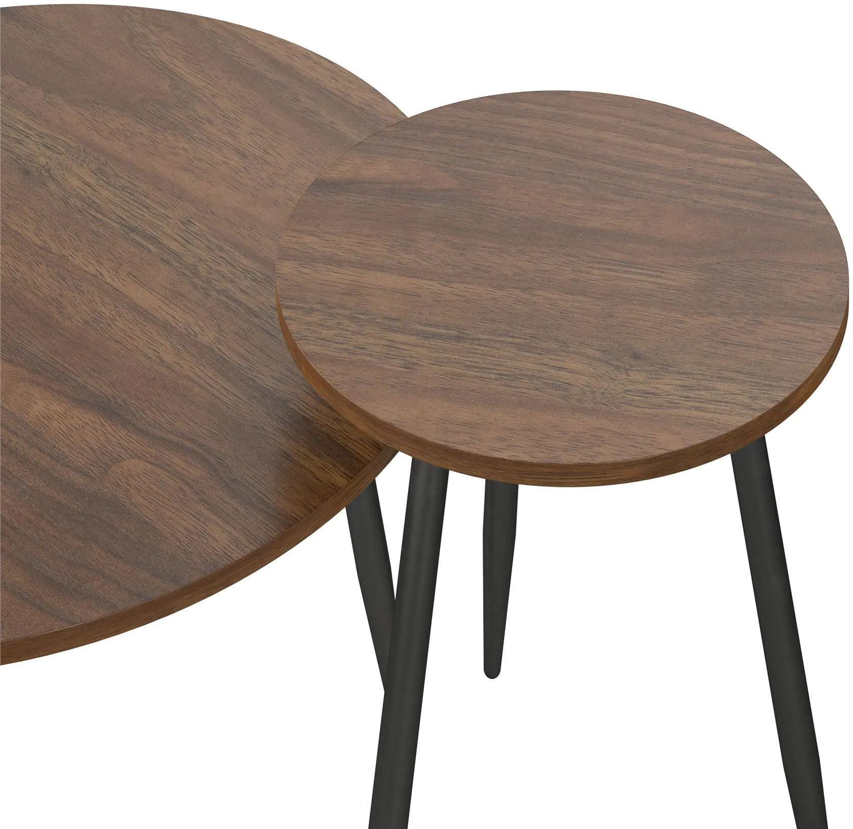 Morley Walnut Coffee Table and End Table Set-7
