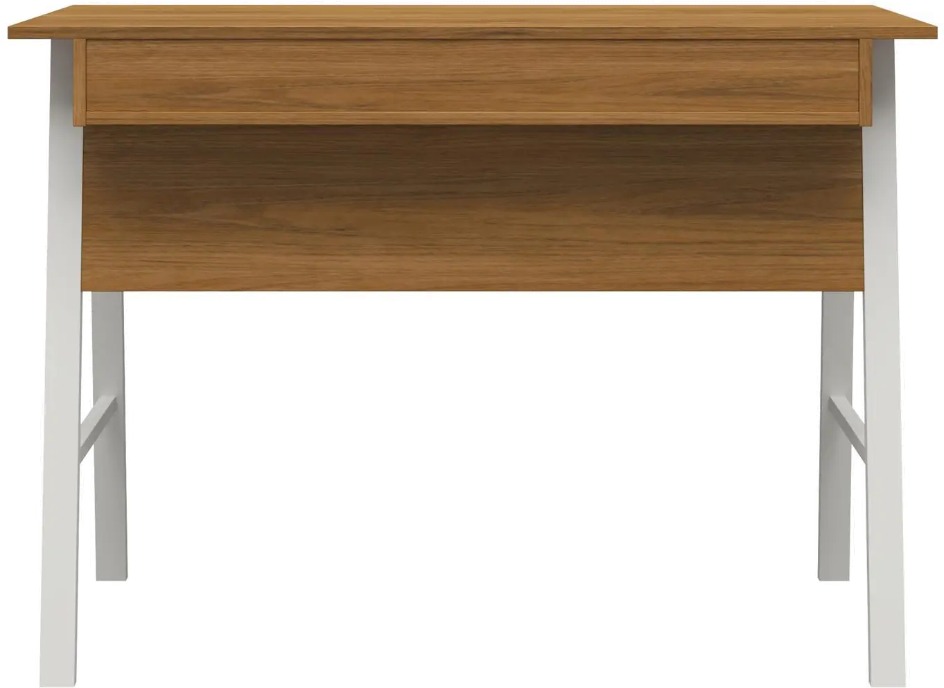 Oxford Walnut Computer Desk with Drawer-6
