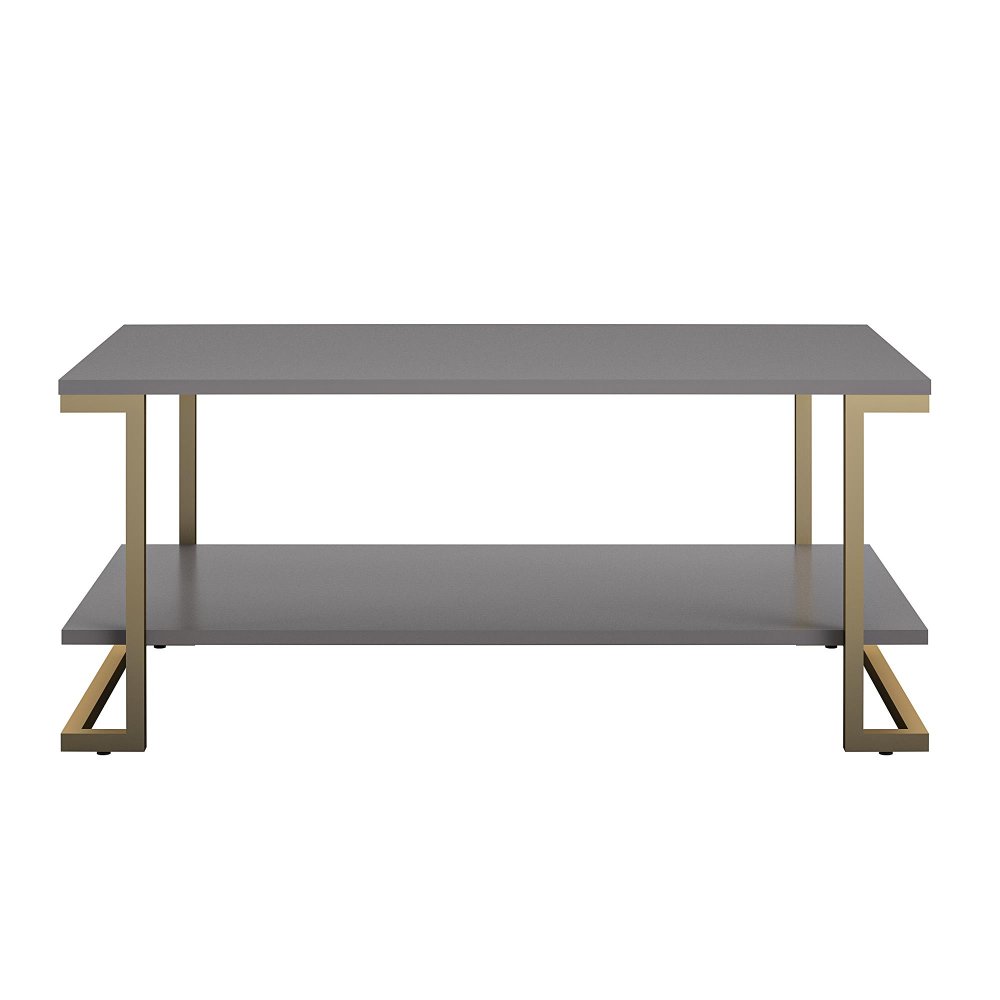 Camila Graphite Gray Coffee Table