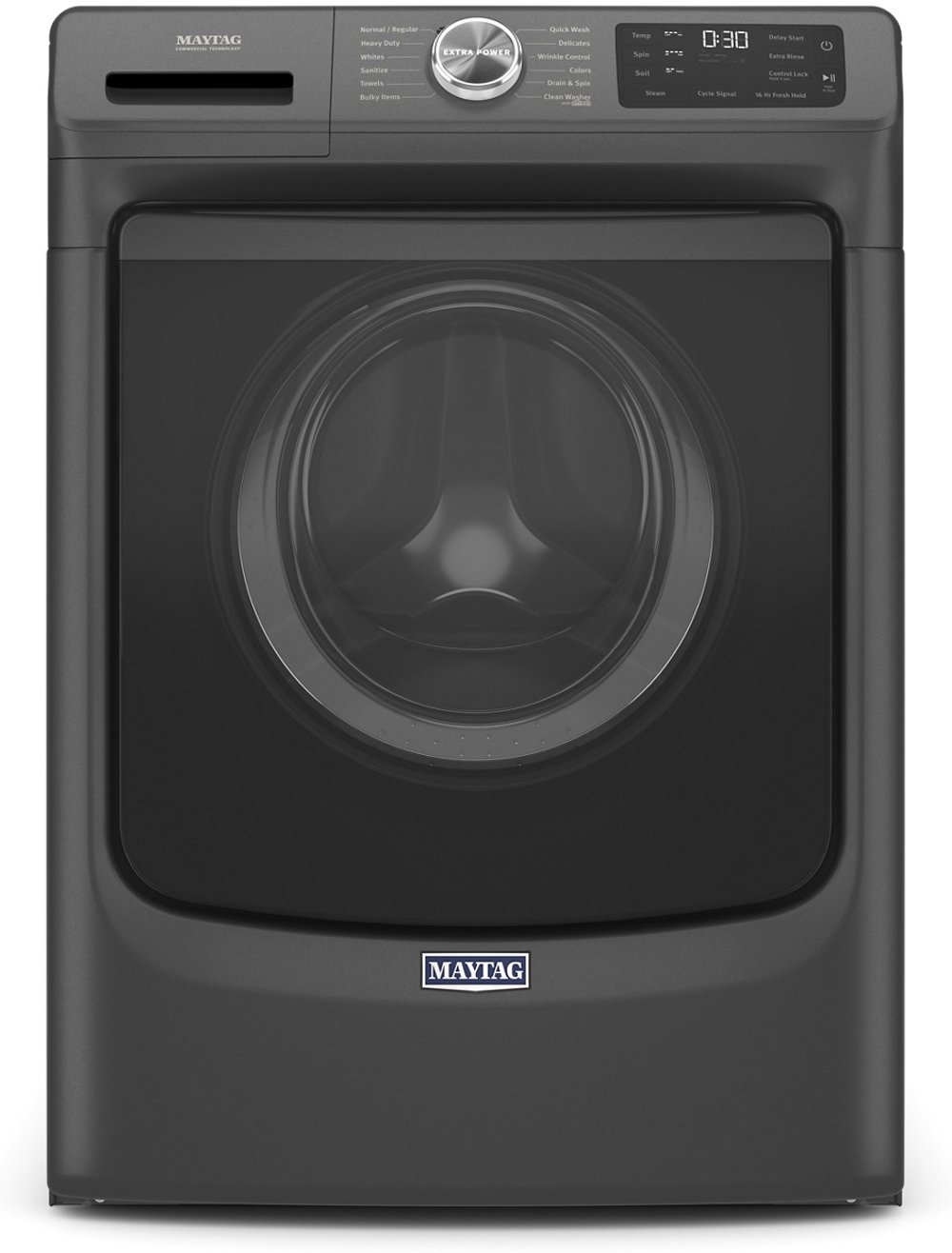 Maytag 4.8 cu ft Front Load Washer - Black MH6630
