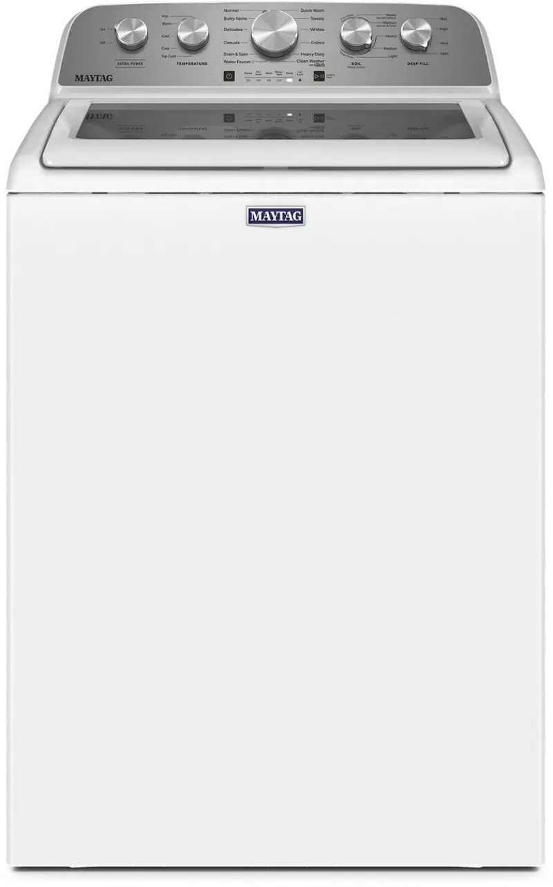 Maytag 4.8 cu ft Top Load Washer with Impeller - White