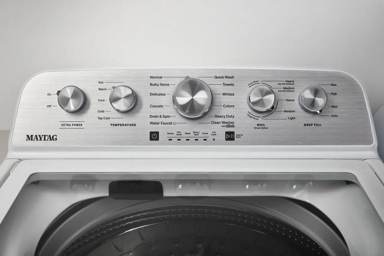 MVW5430MW Maytag 4.8 cu ft Top Load Washer with Impeller - White-2