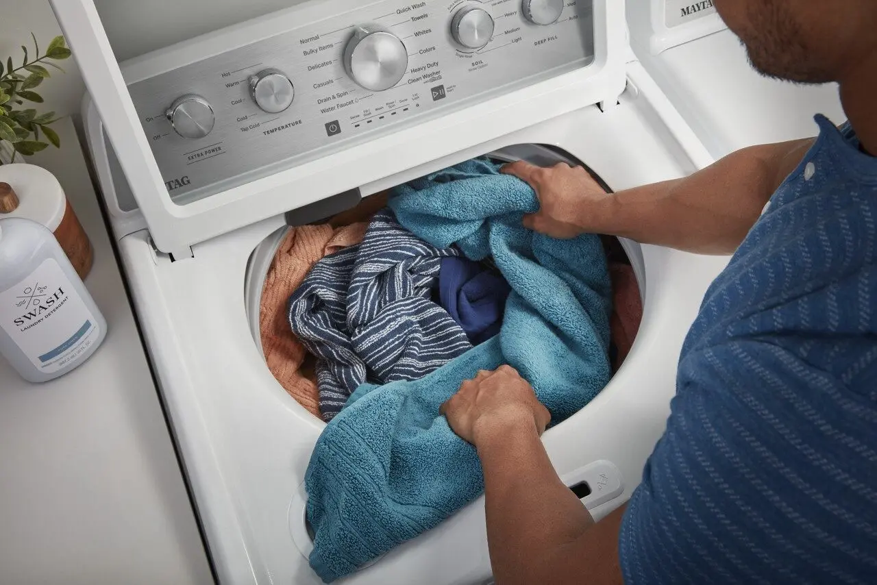 MVW5430MW Maytag 4.8 cu ft Top Load Washer with Impeller - White-8