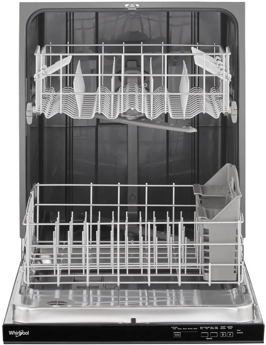 WDP540HAMB Whirlpool Top Control Dishwasher - Black-3