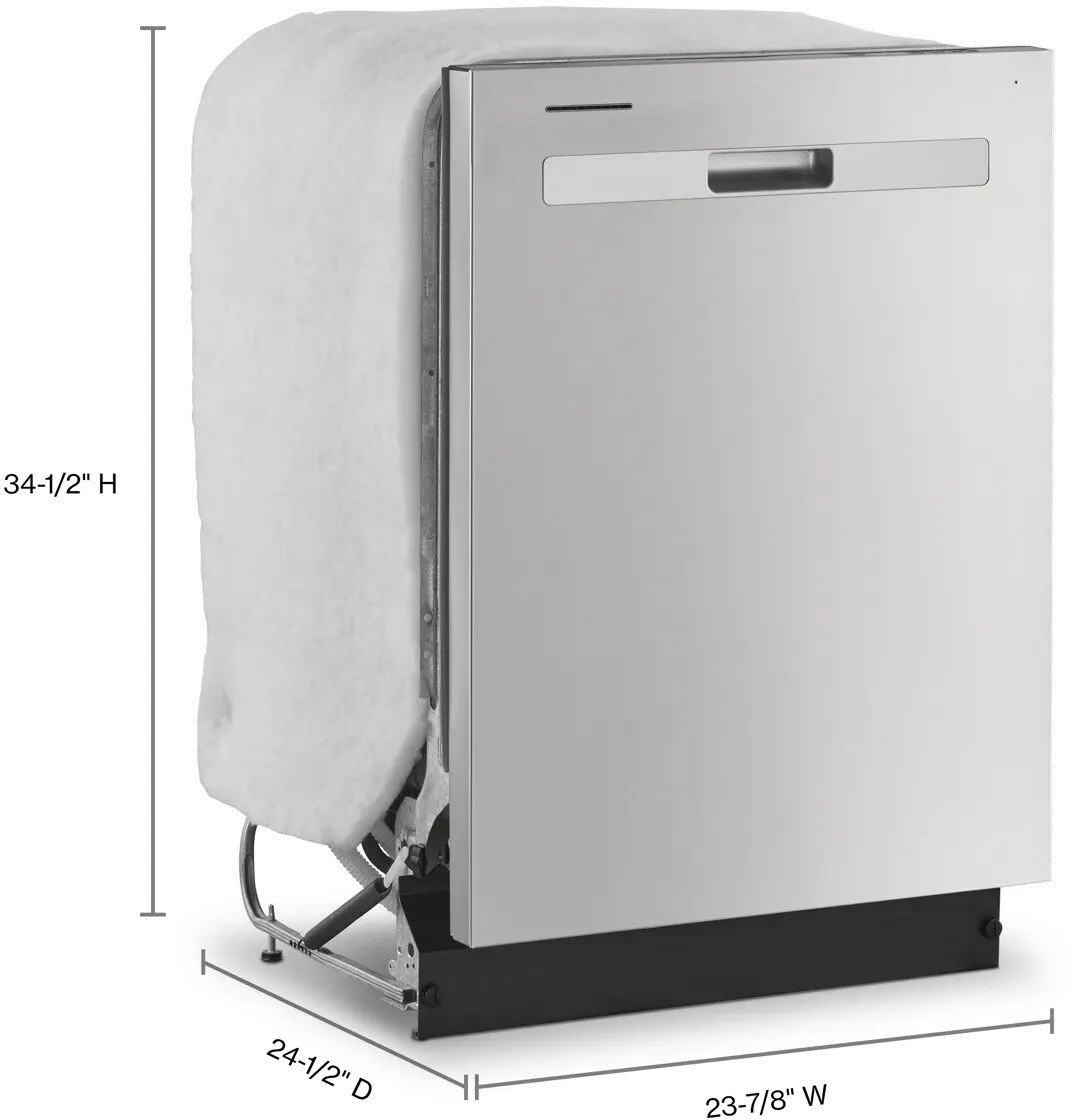 WDP540HAMZ Whirlpool Top Control Dishwasher - Stainless Steel-8