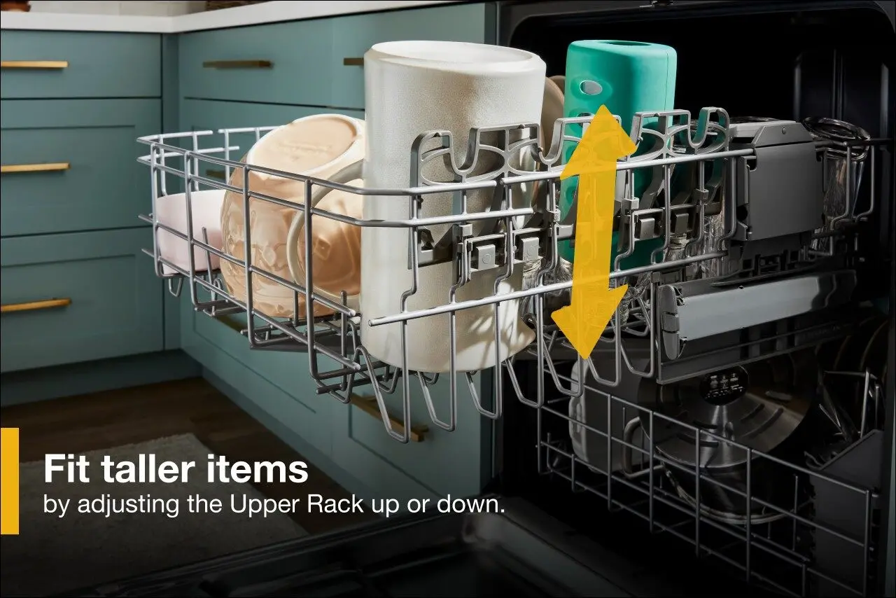 WDP560HAMZ Whirlpool Top Control Dishwasher - Stainless Steel-9