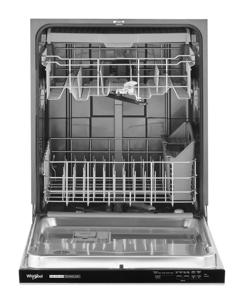 WDP730HAMZ Whirlpool Top Control Dishwasher - Stainless Steel-3
