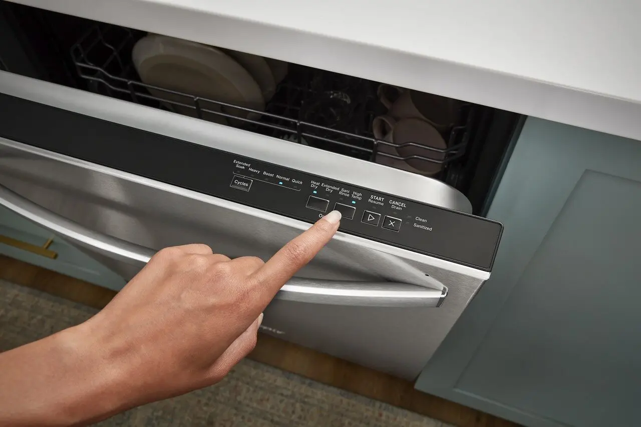 WDP730HAMZ Whirlpool Top Control Dishwasher - Stainless Steel-3