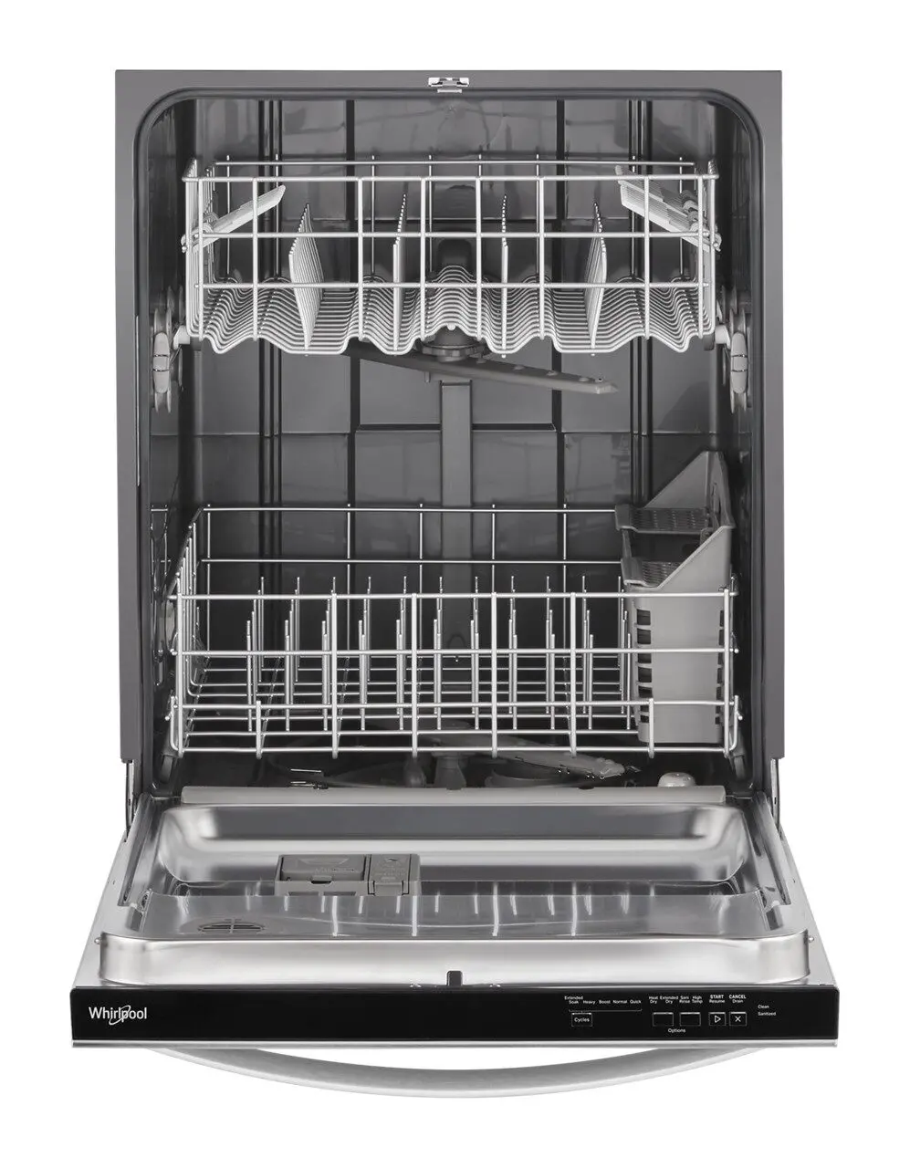 WDT540HAMZ Whirlpool Top Control Dishwasher - Stainless Steel-3