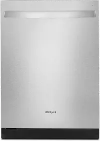 WDT730HAMZ Whirlpool Top Control Dishwasher - Stainless Steel