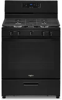 WFG505M0MB Whirlpool 5.1 cu ft Gas Range - Black